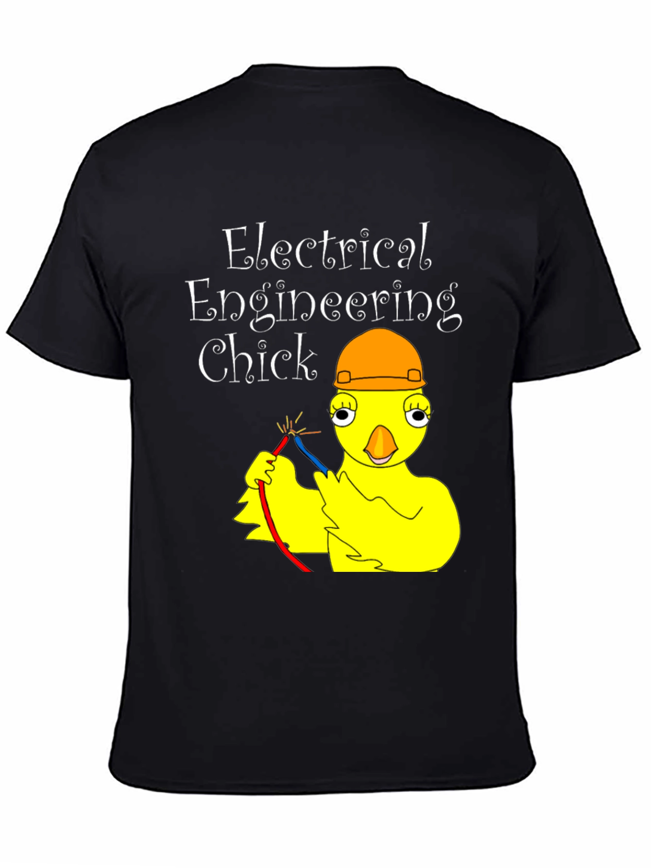 Electrical Engineering Chick Graphic T-Shirt