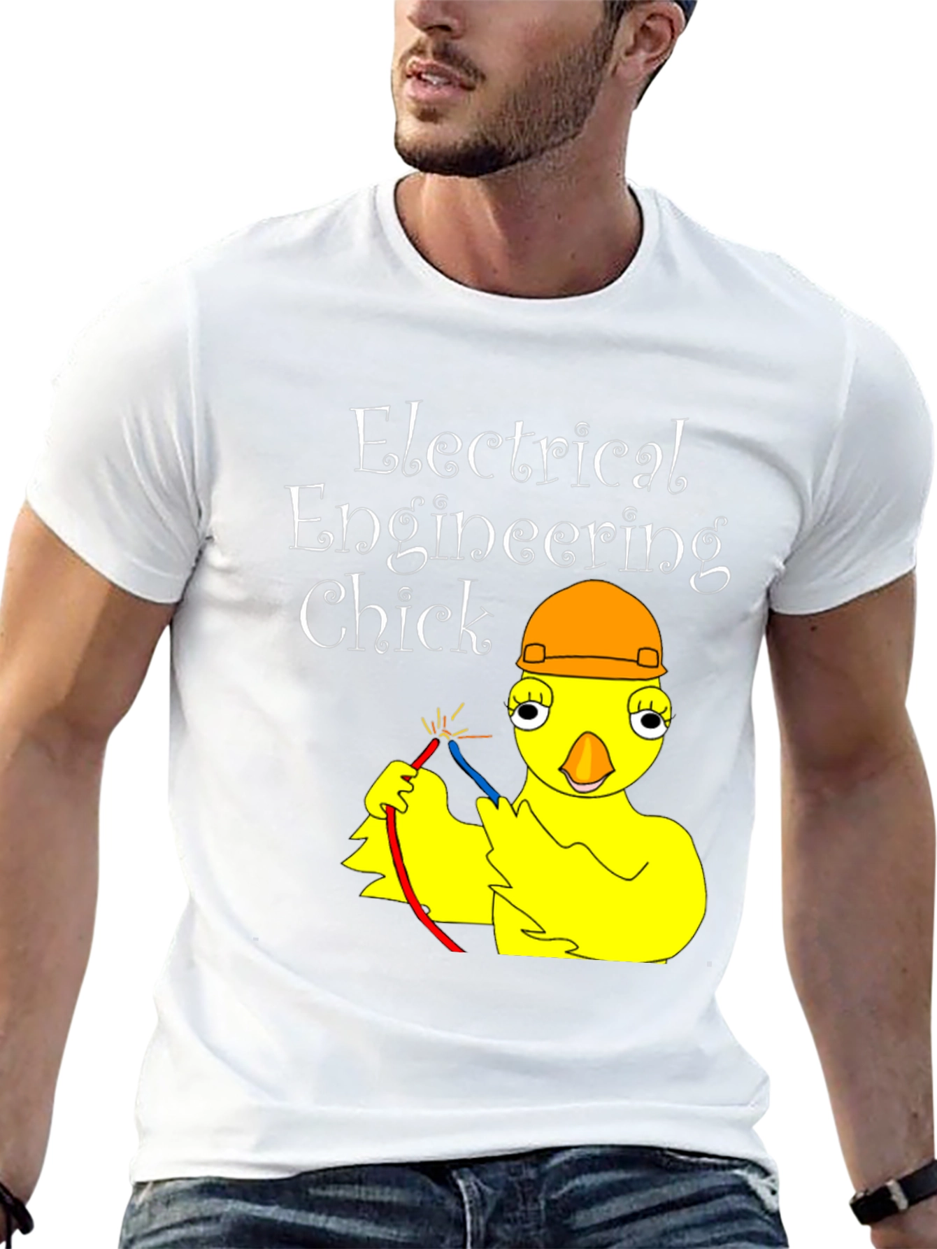 Electrical Engineering Chick Graphic T-Shirt