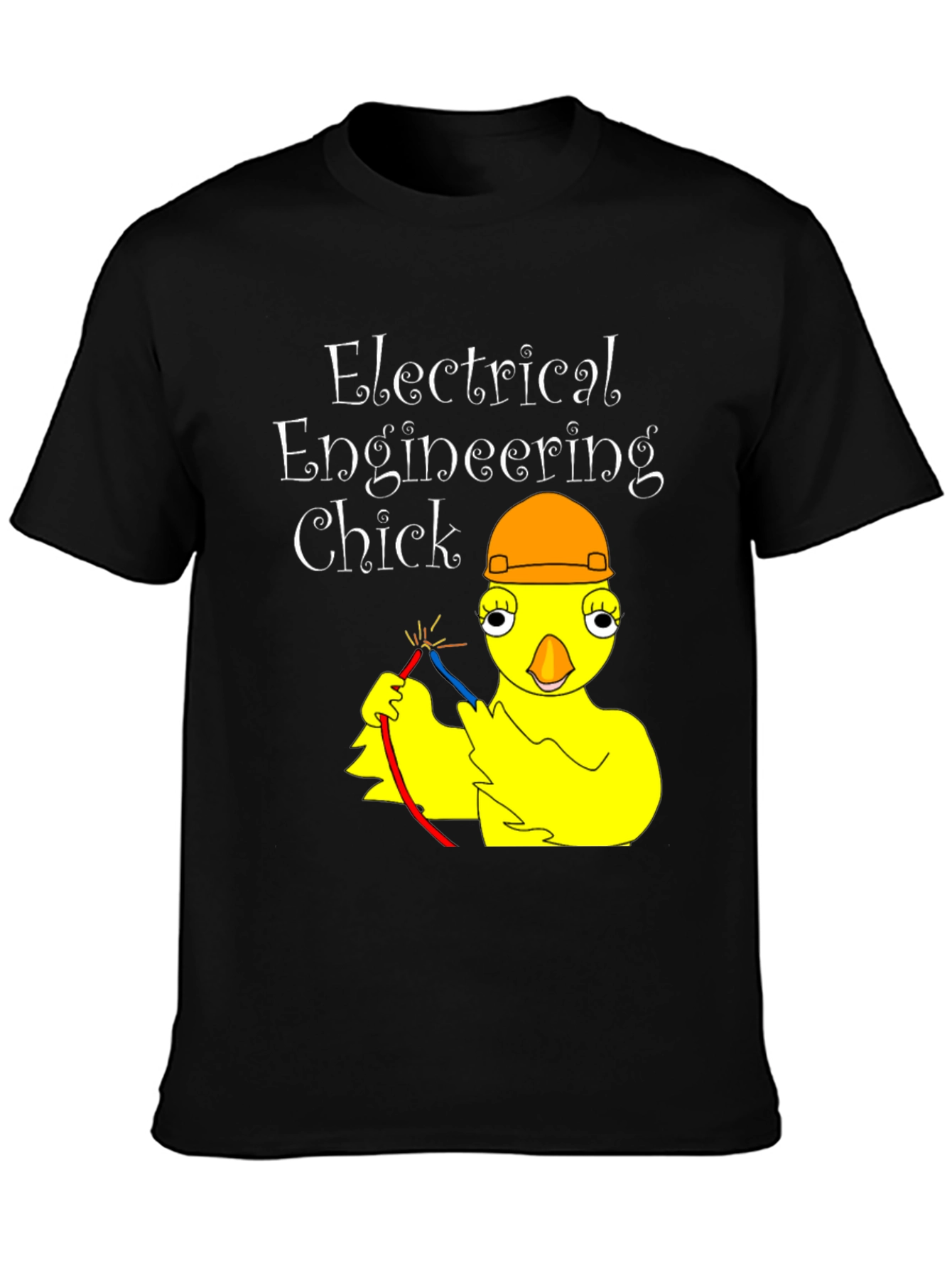 Electrical Engineering Chick Graphic T-Shirt