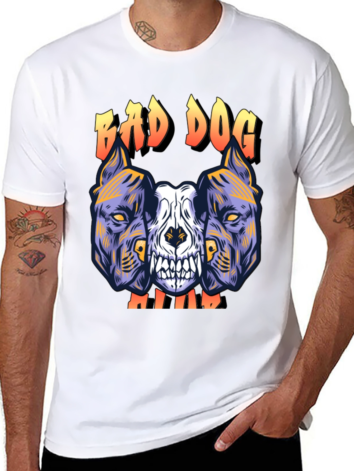 Bad Dog Club Graphic T-Shirt