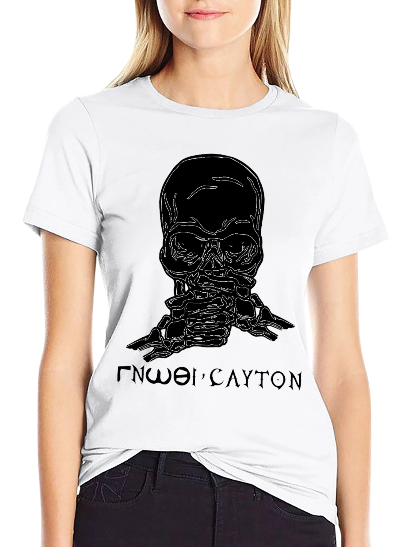 Skull & Bones Graphic Print T-Shirt