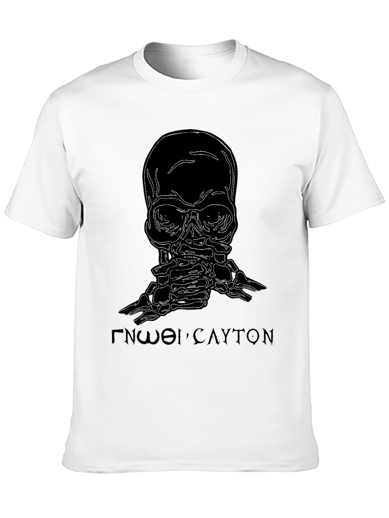 Skull & Bones Graphic Print T-Shirt