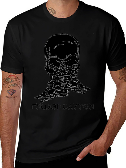 Skull & Bones Graphic Print T-Shirt