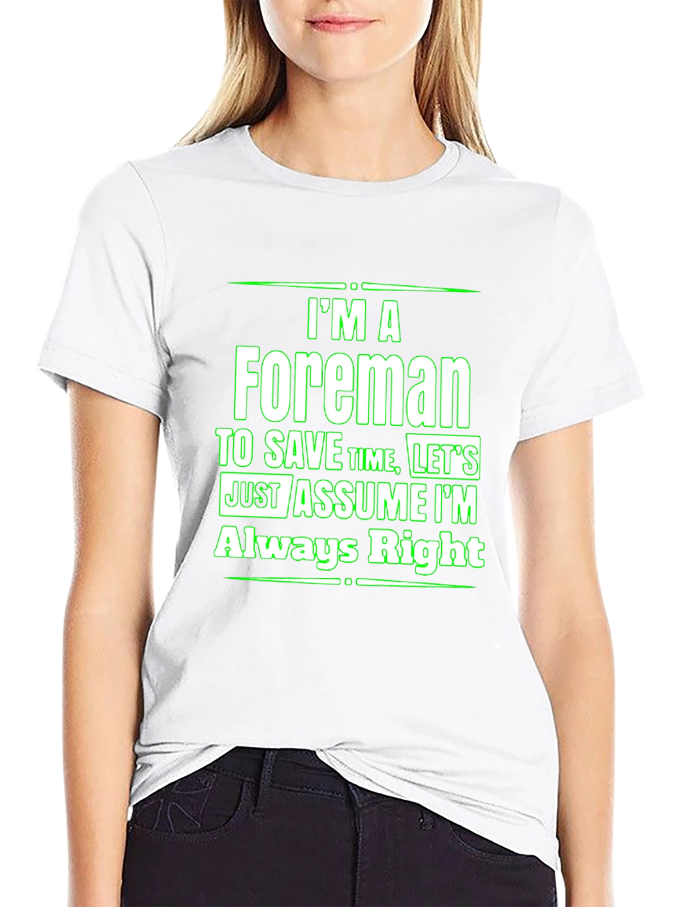 Foreman Always Right Black T-Shirt