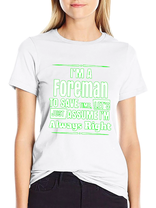 Foreman Always Right Black T-Shirt