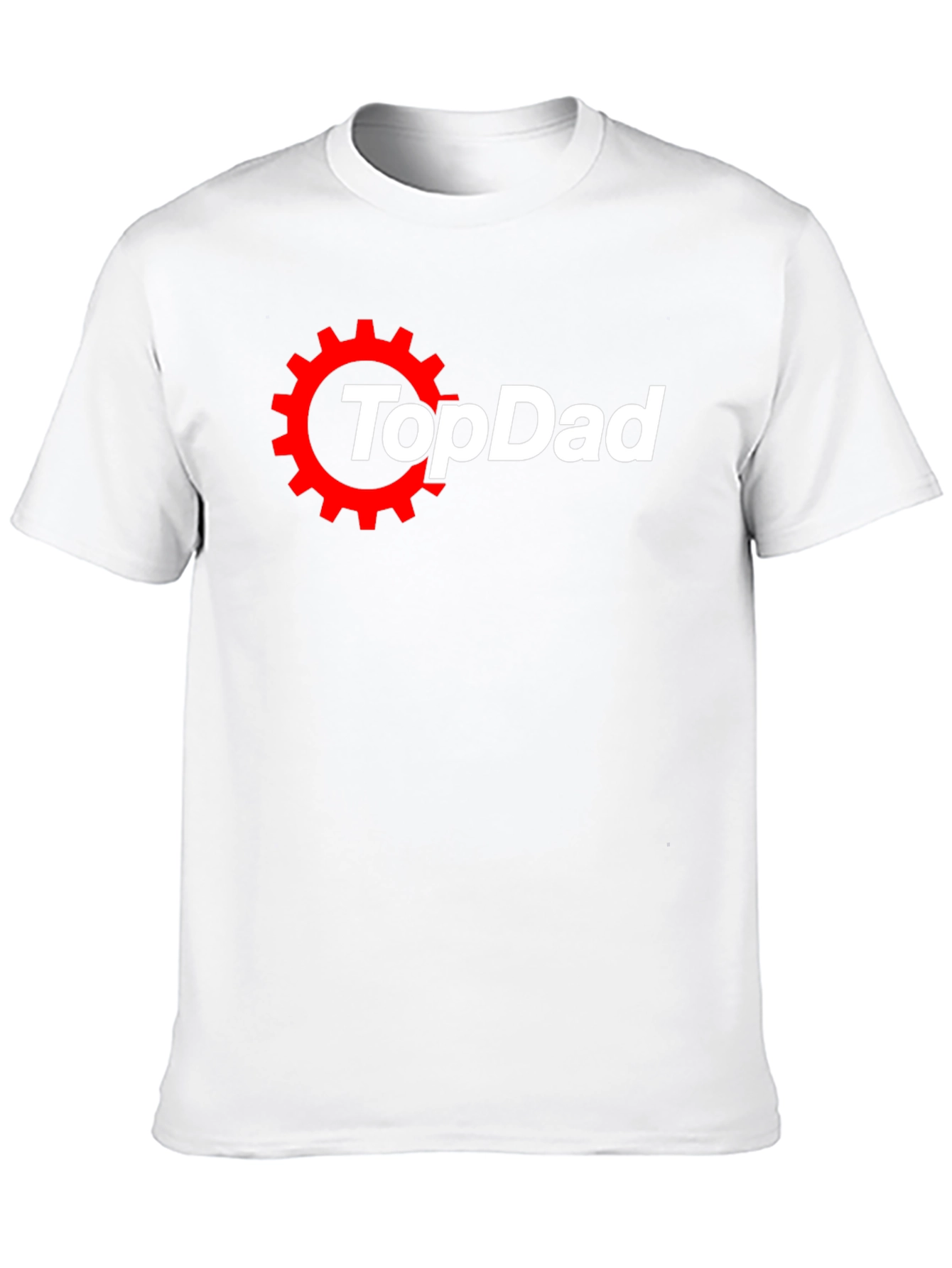 Top Dad Gearhead Tee - Black Short Sleeve