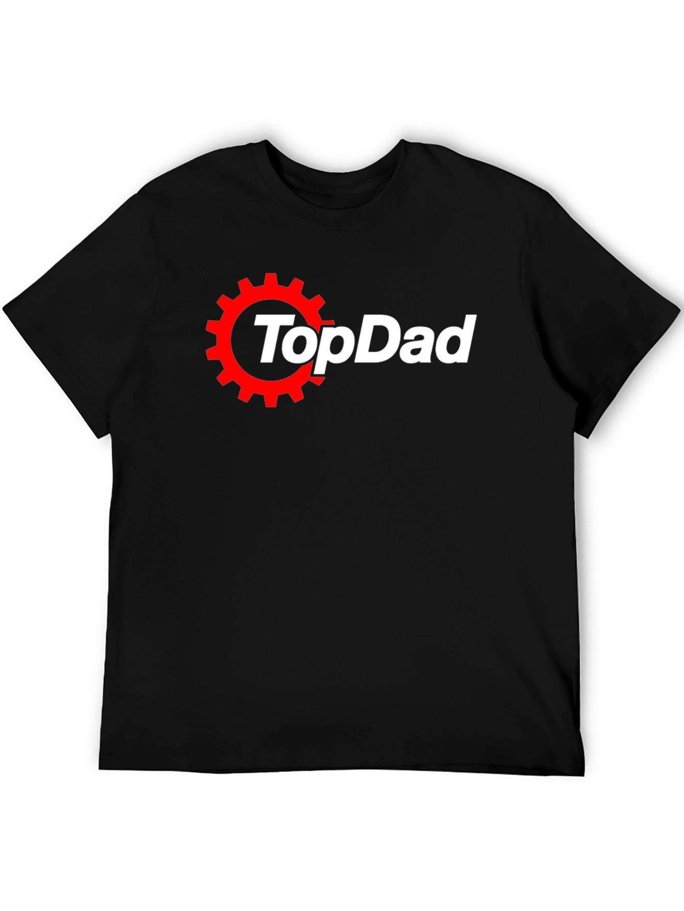 Top Dad Gearhead Tee - Black Short Sleeve