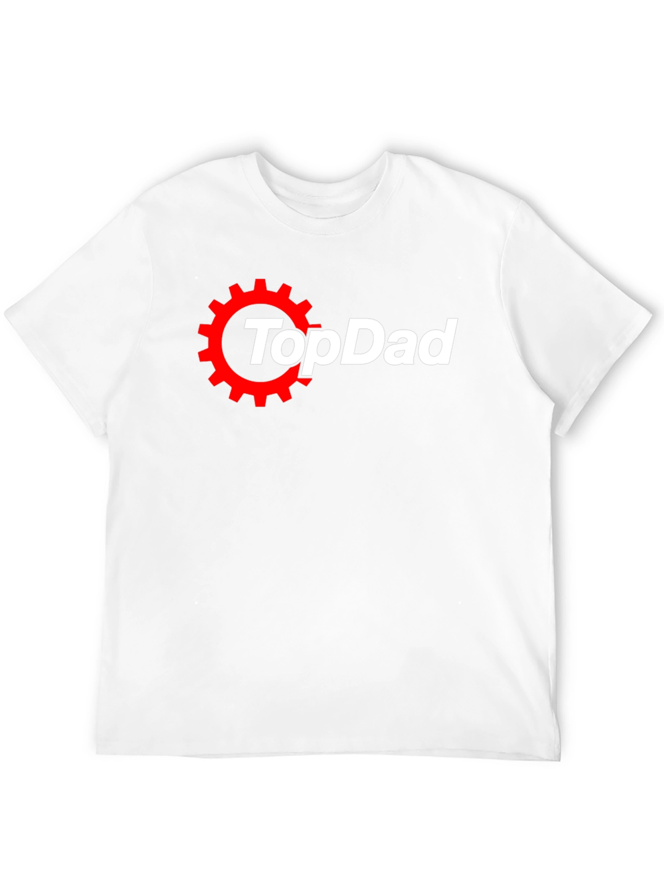 Top Dad Gearhead Tee - Black Short Sleeve