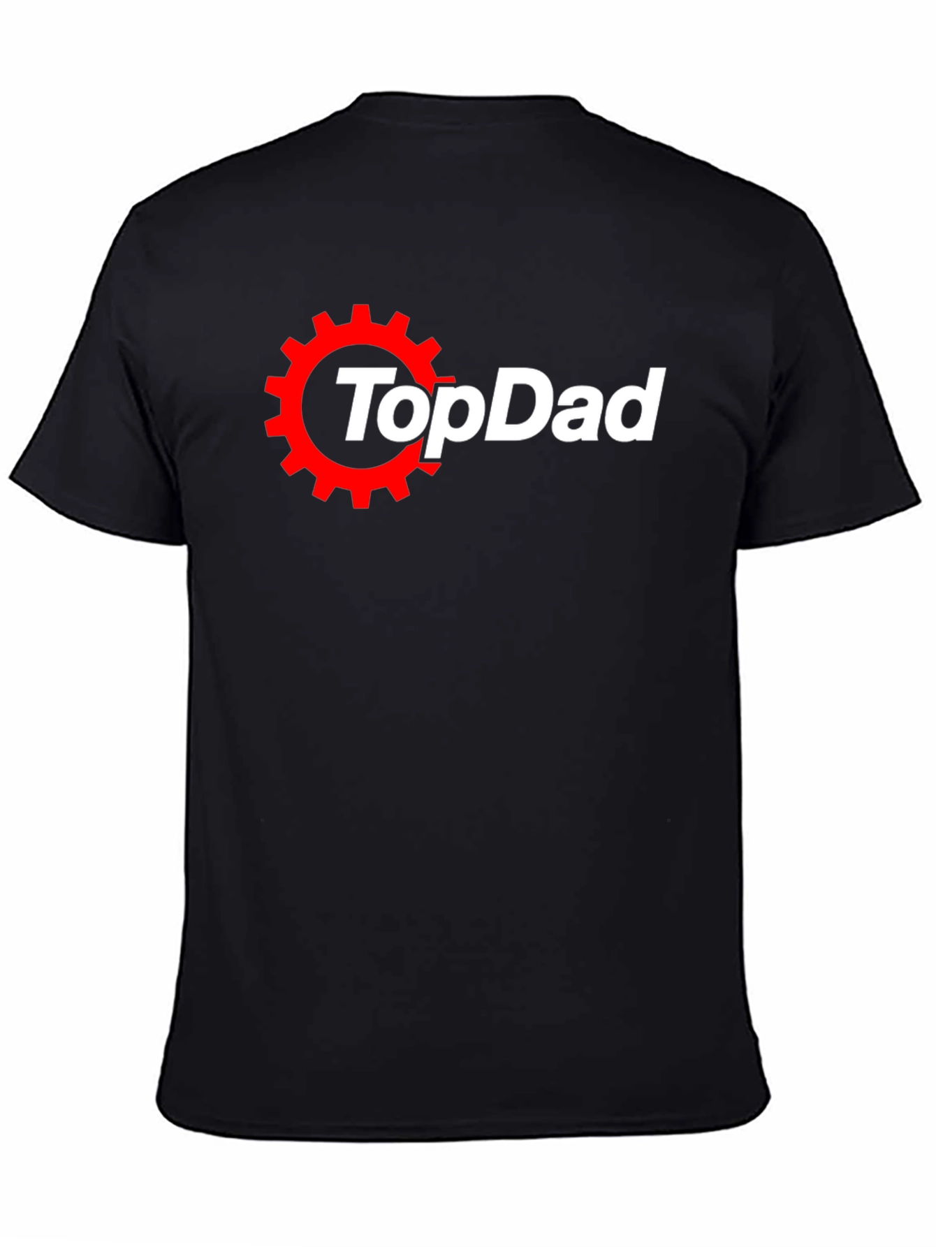 Top Dad Gearhead Tee - Black Short Sleeve