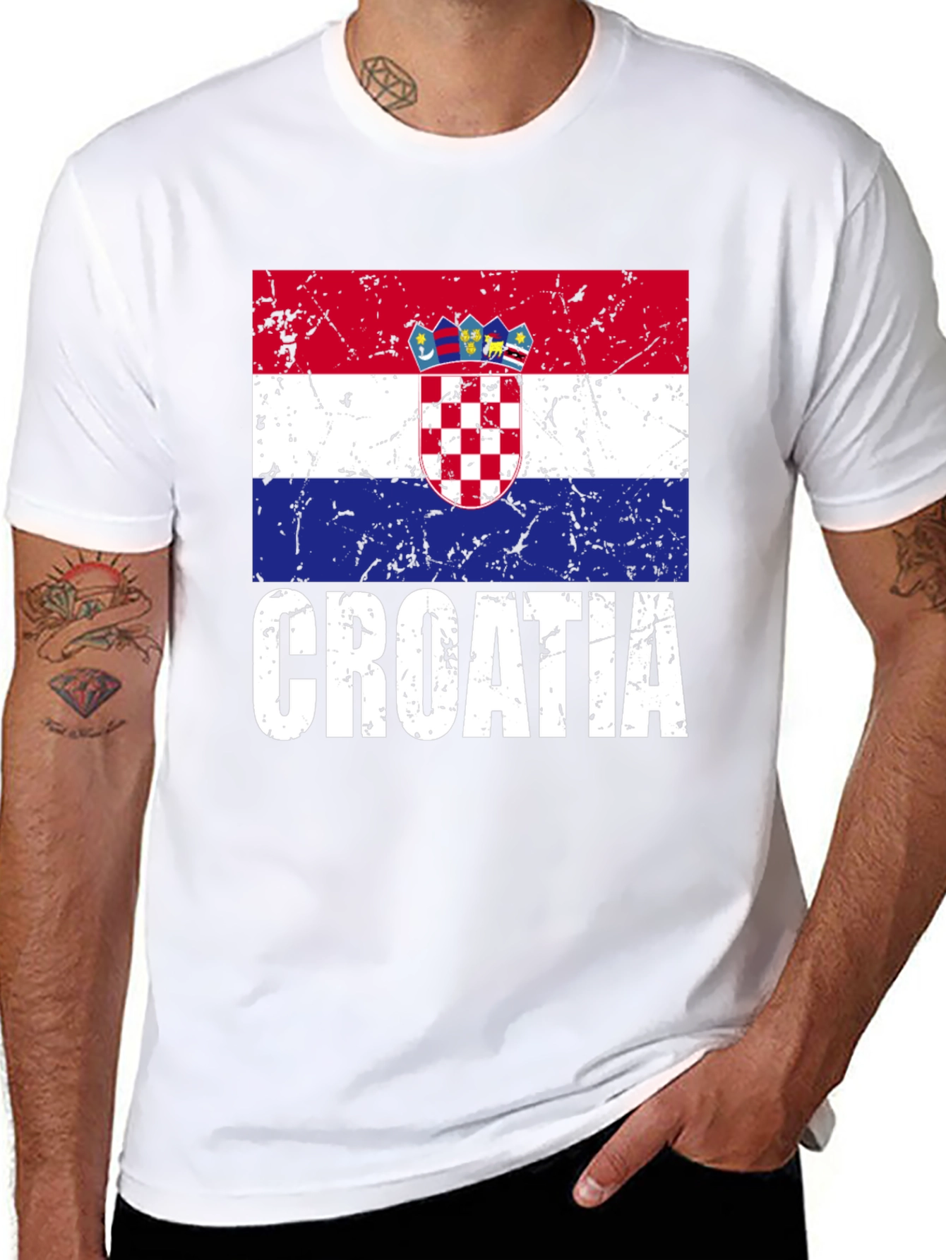 Croatia Flag T-Shirt - National Pride Tee