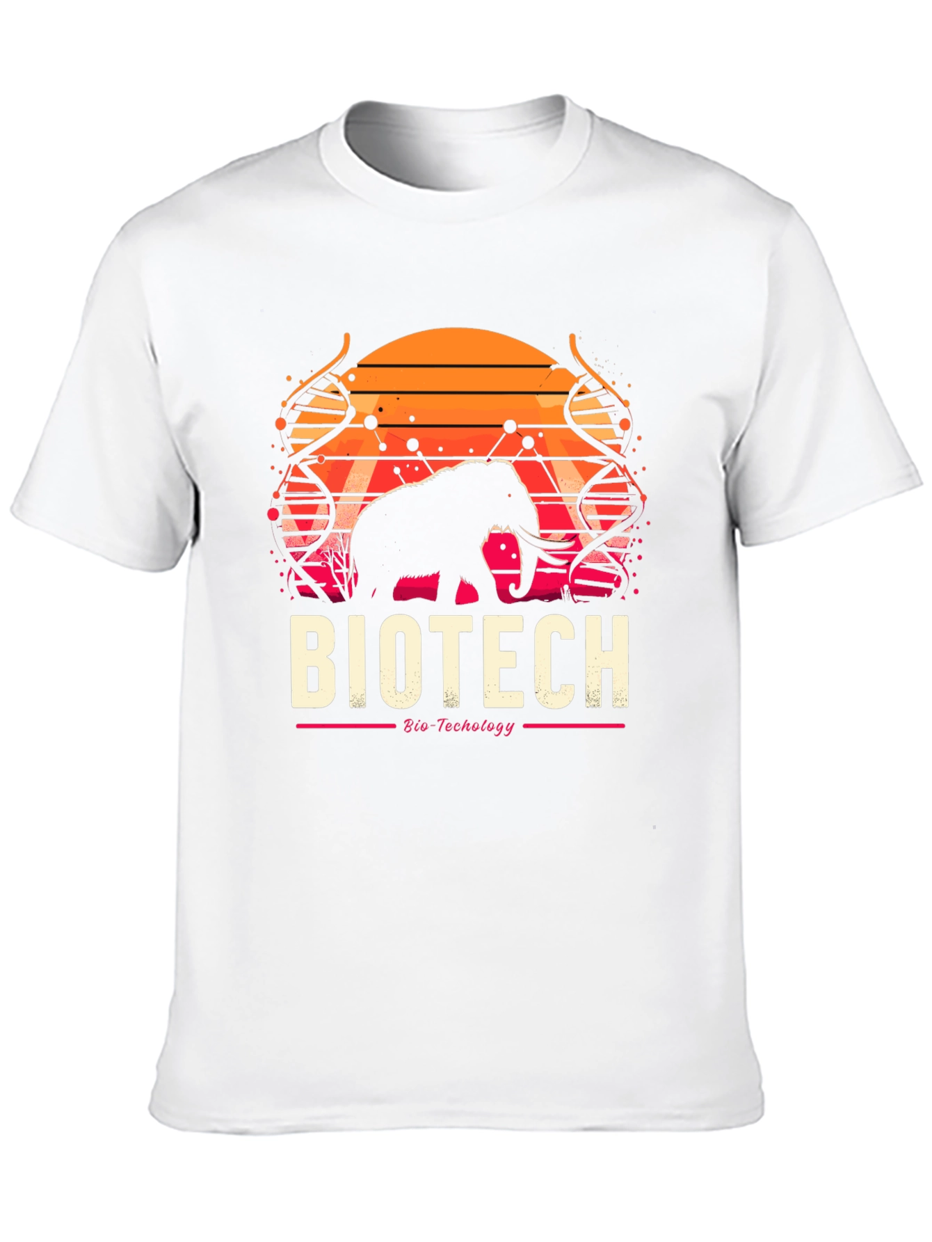 Biotech Elephant T-Shirt - Science & Nature Tee