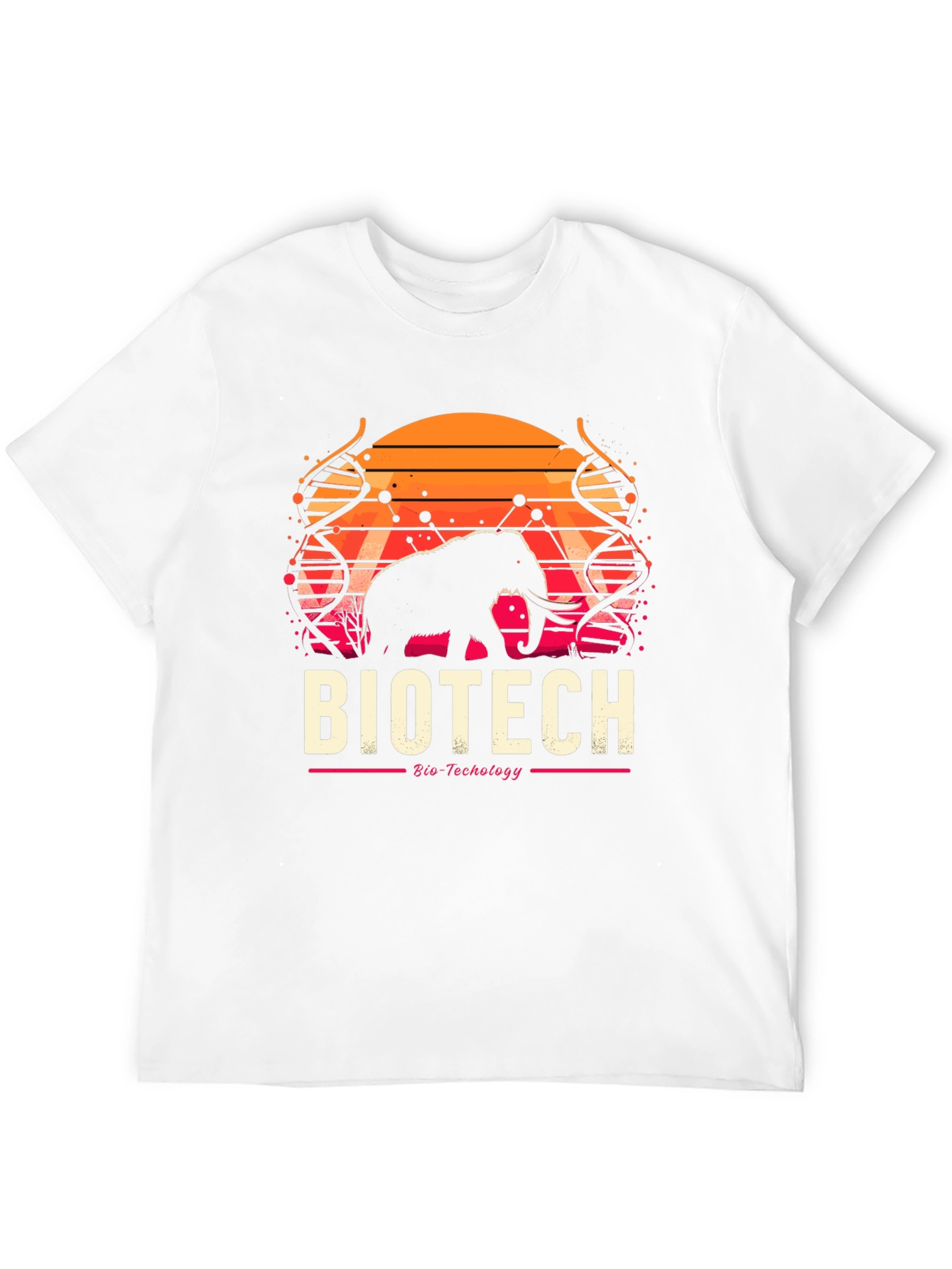 Biotech Elephant T-Shirt - Science & Nature Tee