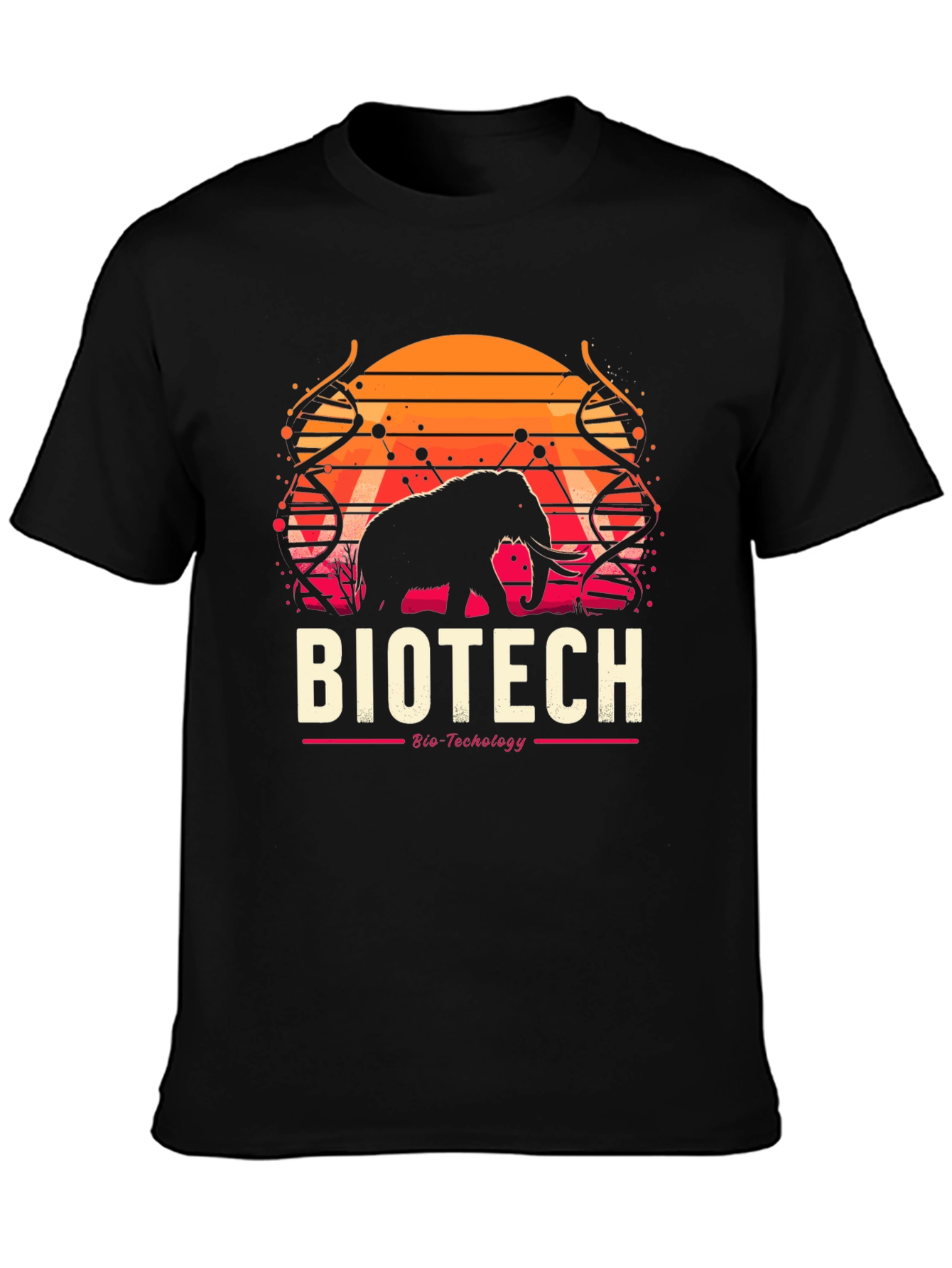 Biotech Elephant T-Shirt - Science & Nature Tee
