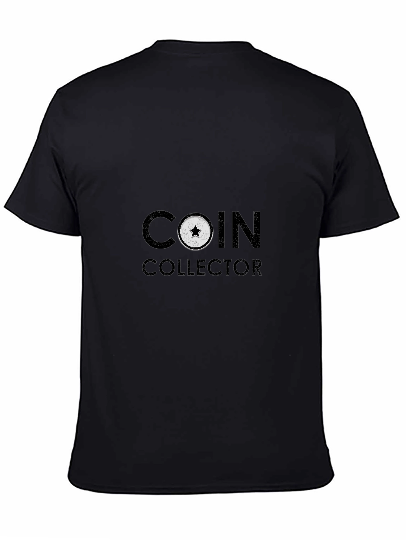 Coin Collector Black T-Shirt