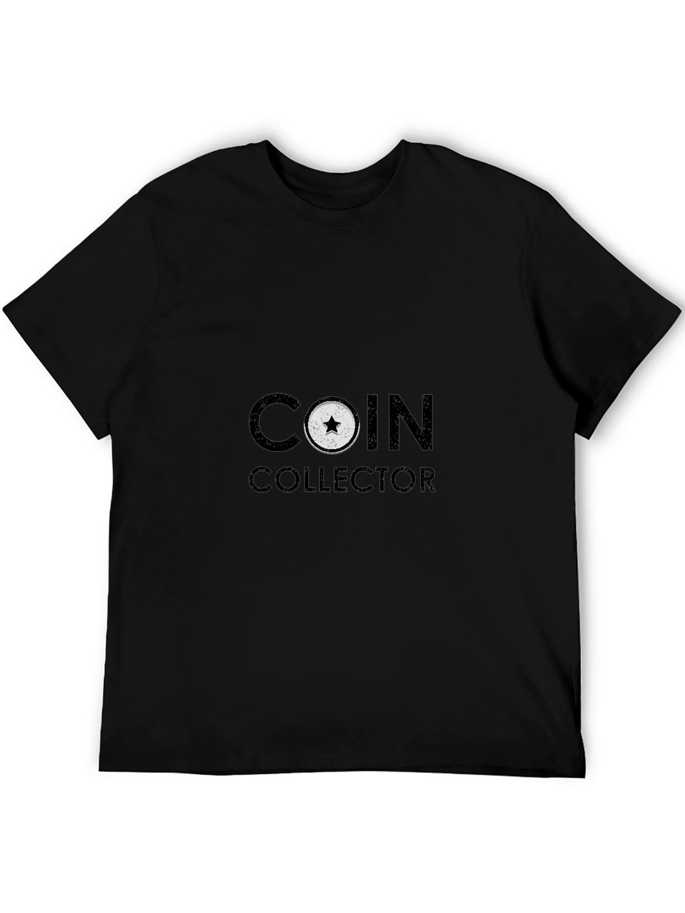 Coin Collector Black T-Shirt
