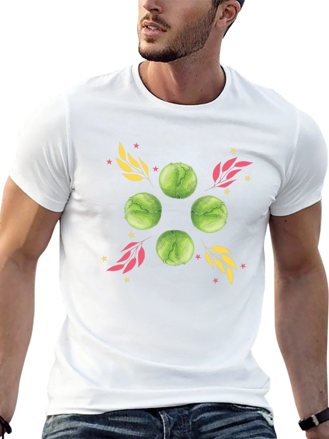 Brussels Sprouts T-Shirt - Fun Food Tee