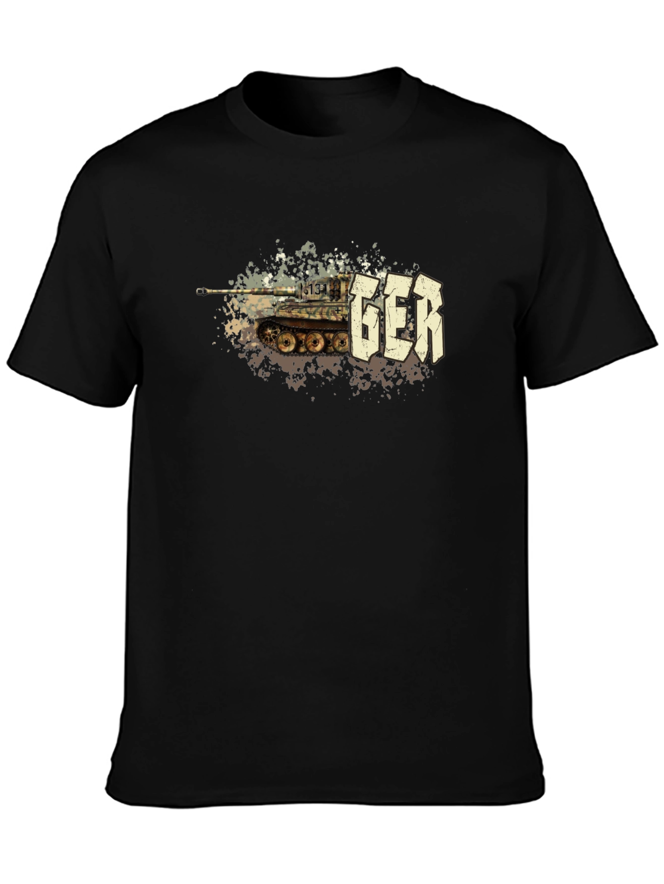 German Tank Graphic T-Shirt