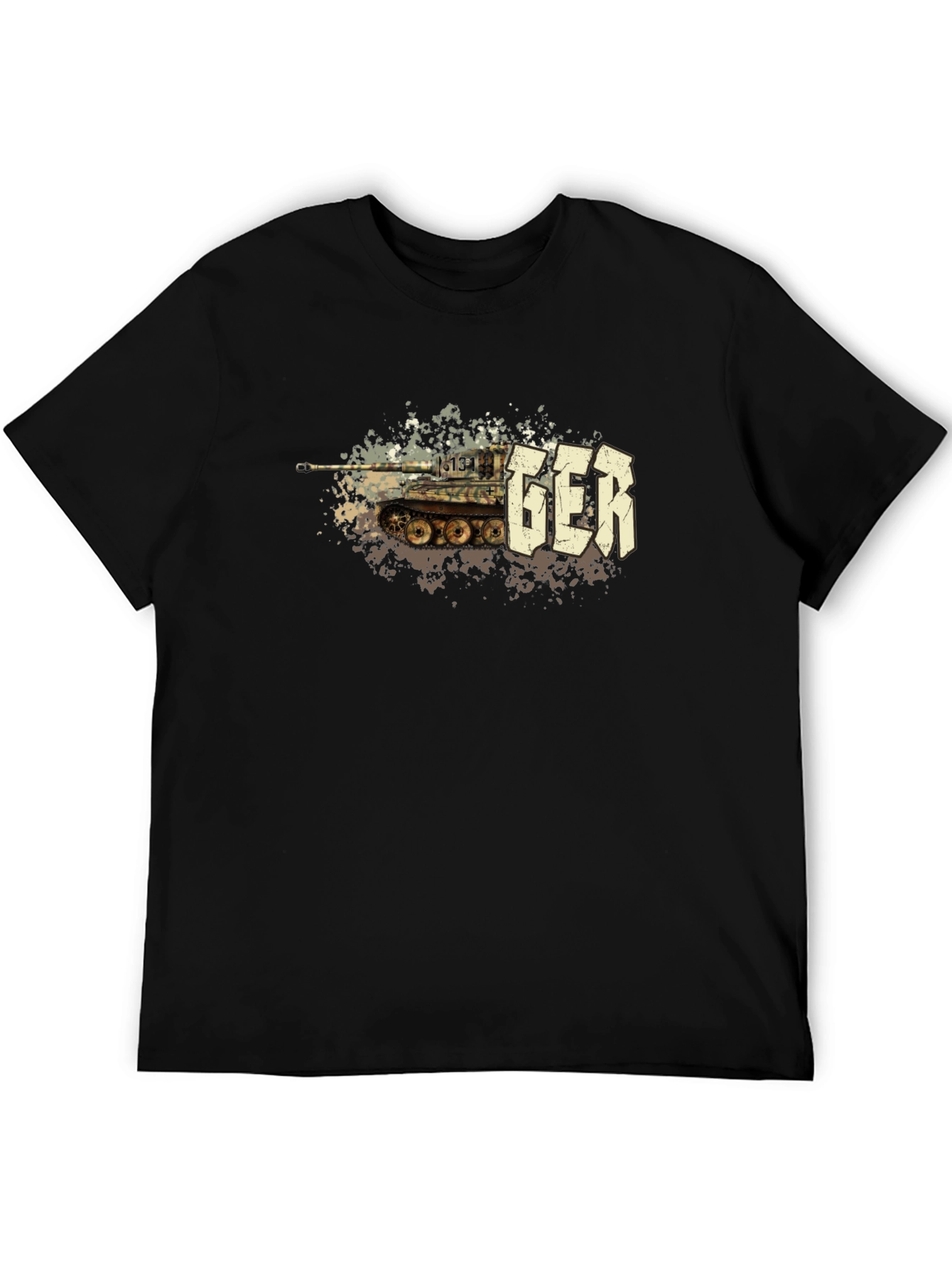 German Tank Graphic T-Shirt