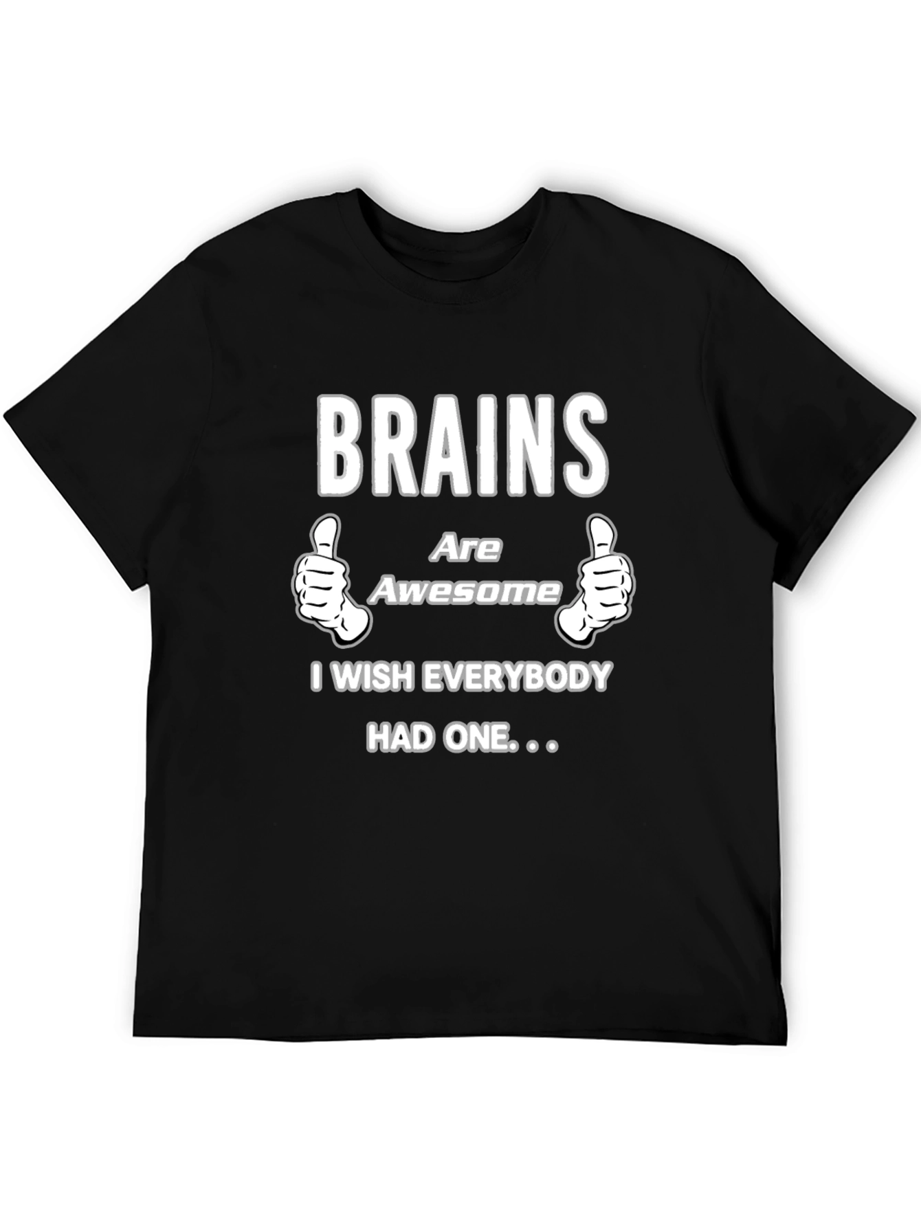Brains Are Awesome Graphic T-Shirt