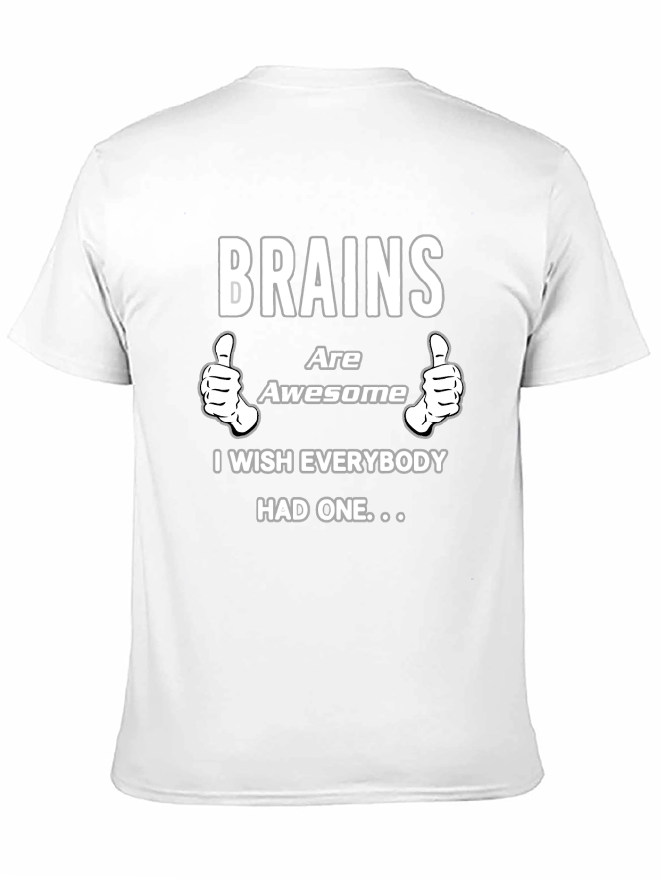 Brains Are Awesome Graphic T-Shirt