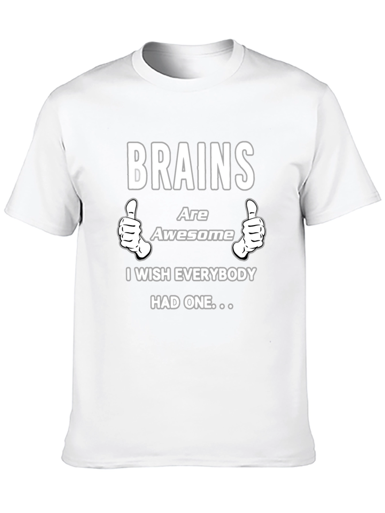 Brains Are Awesome Graphic T-Shirt