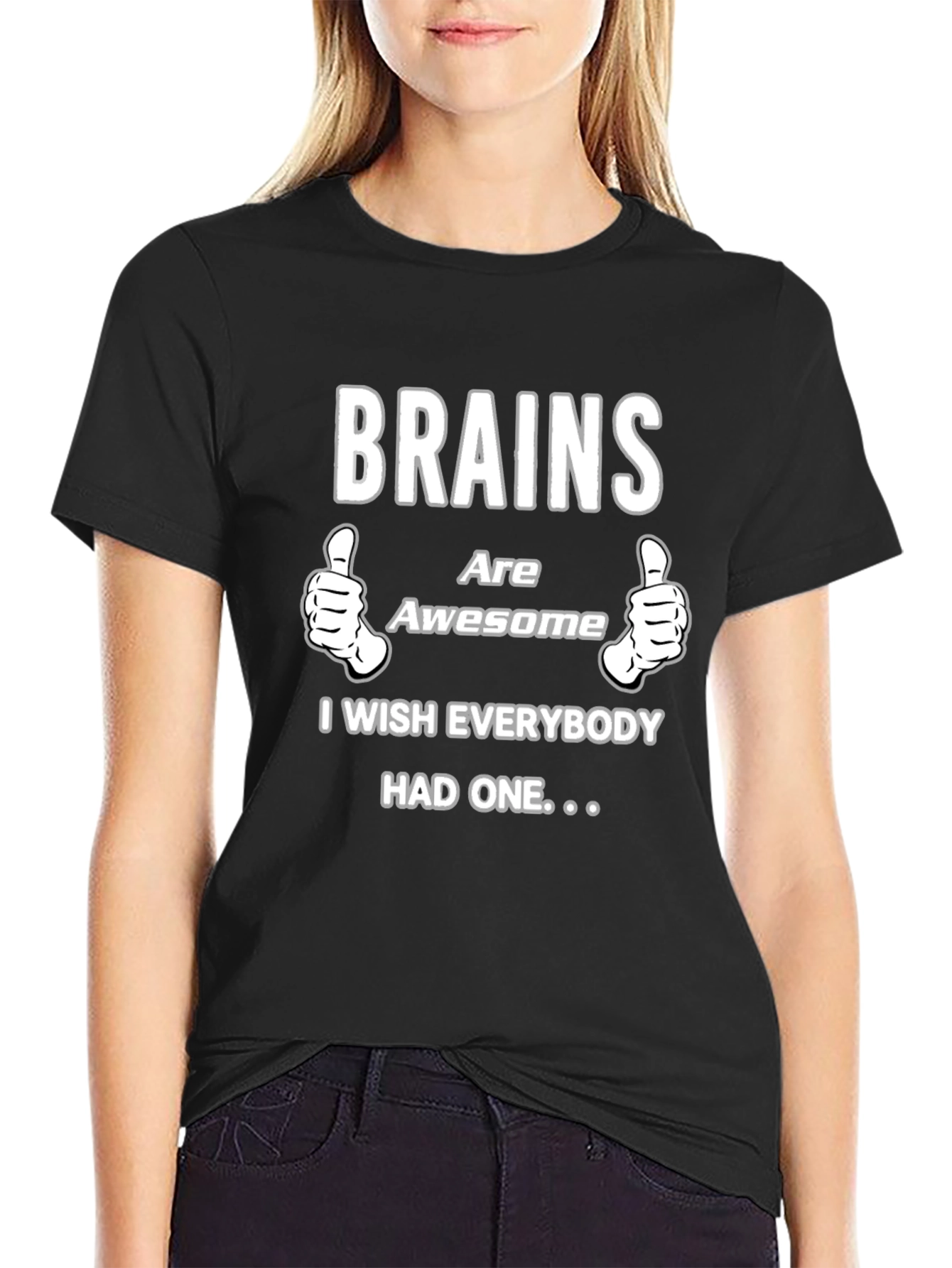 Brains Are Awesome Graphic T-Shirt