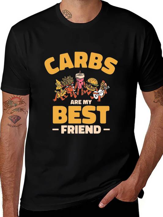 Carbs Are My Best Friend Graphic Tee