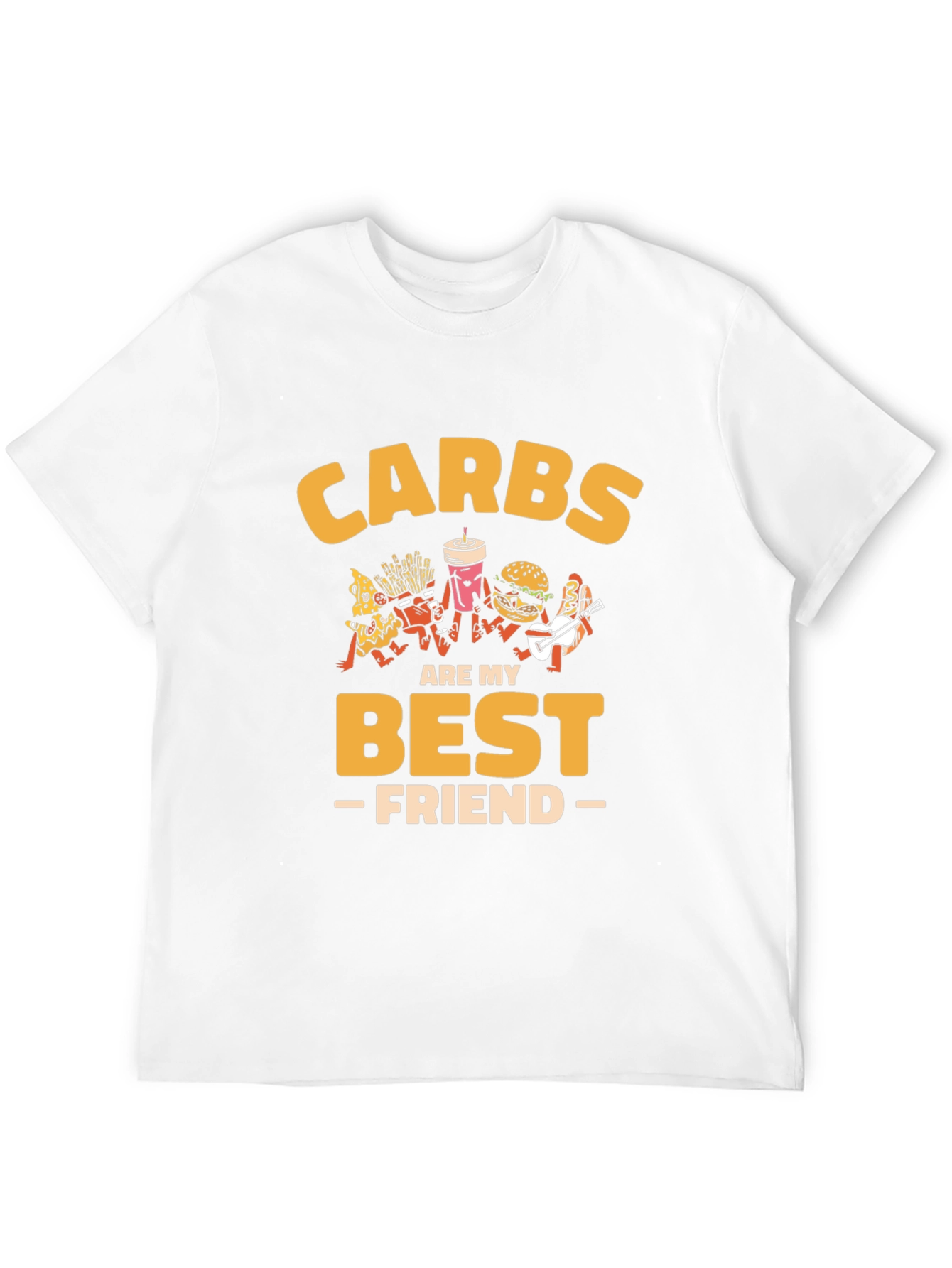 Carbs Are My Best Friend Graphic Tee