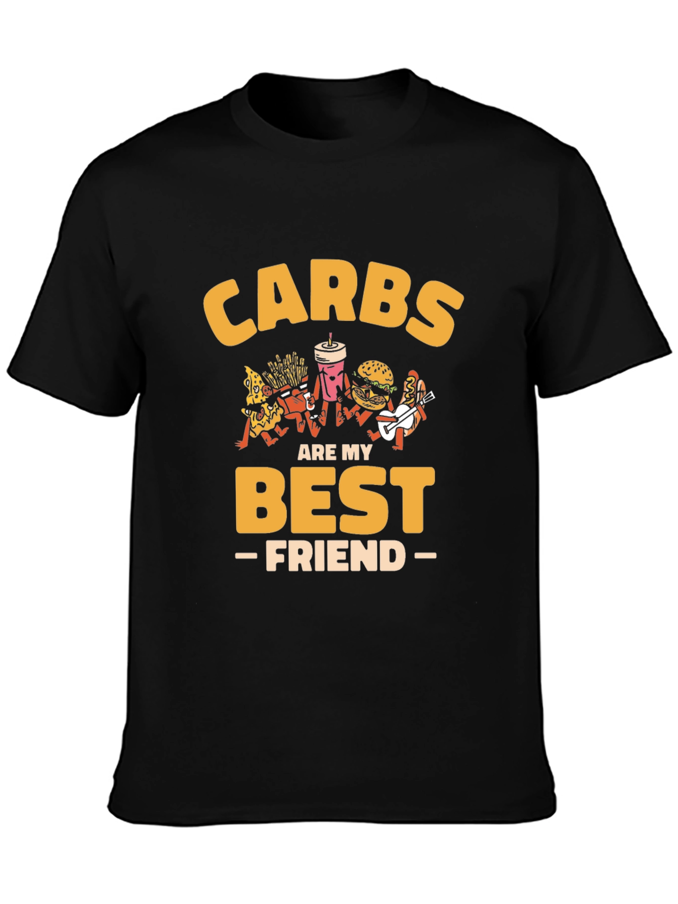 Carbs Are My Best Friend Graphic Tee