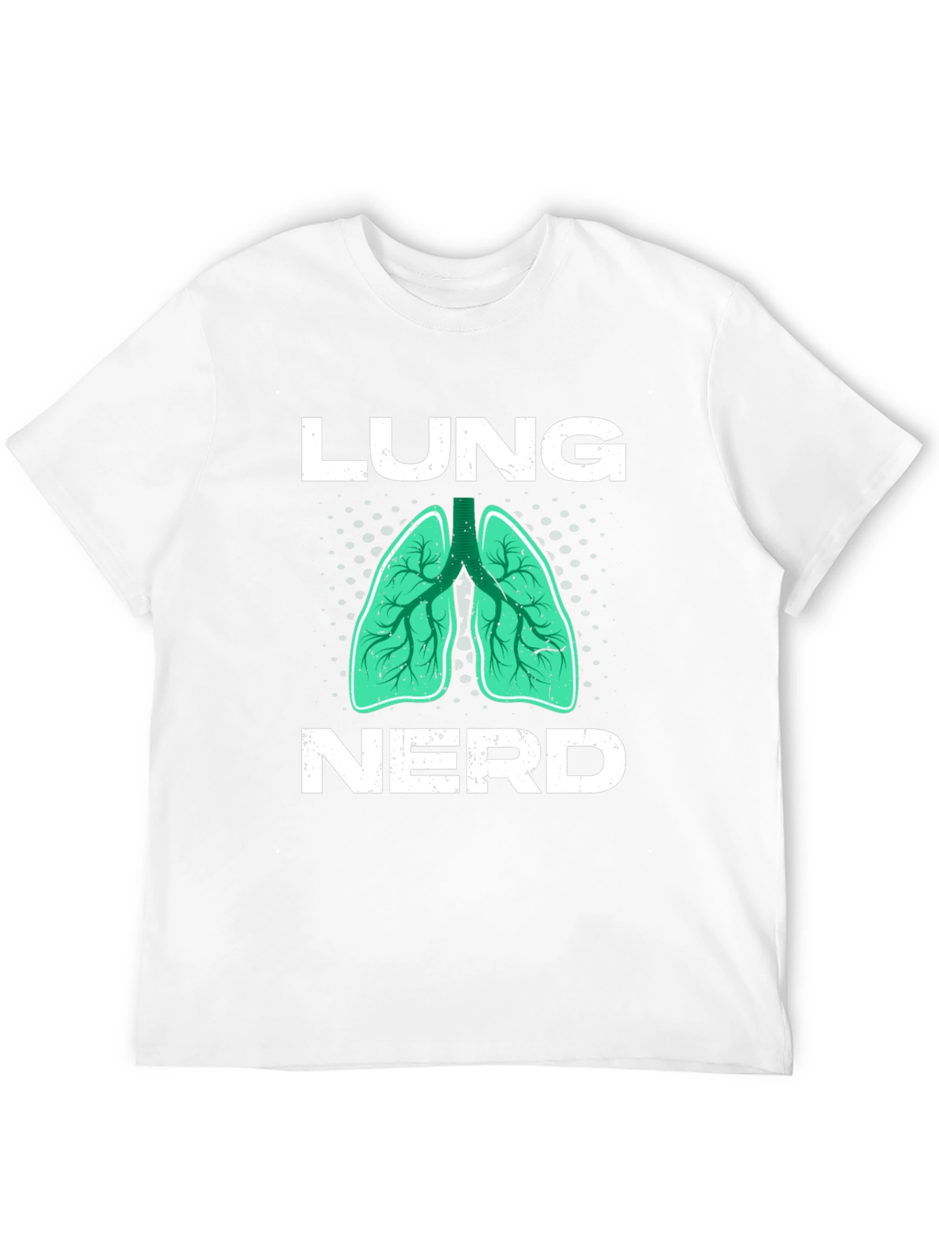 Lung Nerd T-Shirt Anatomy Graphic Tee