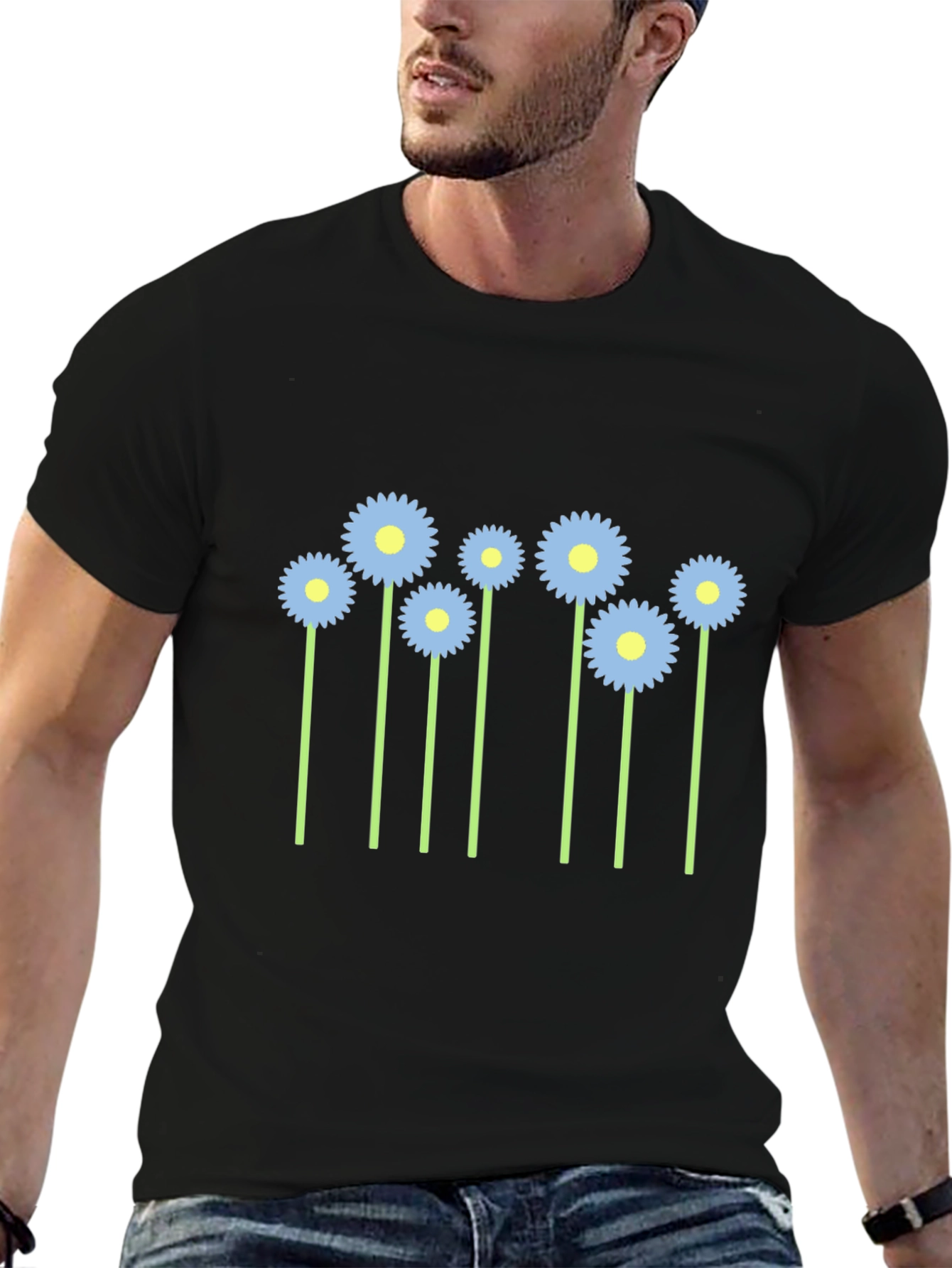 Floral Graphic Tee - Casual Style
