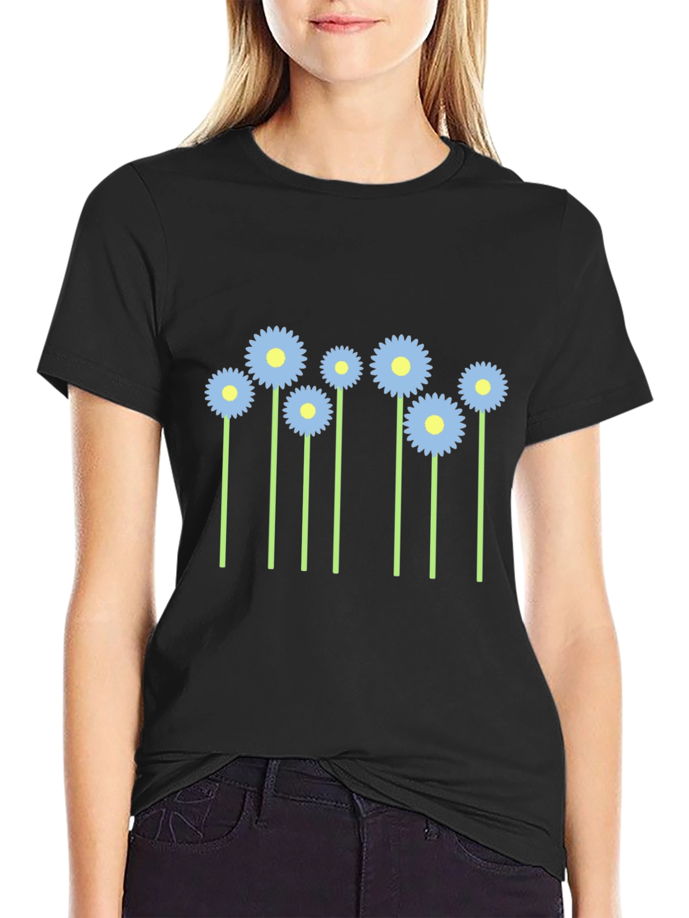 Floral Graphic Tee - Casual Style