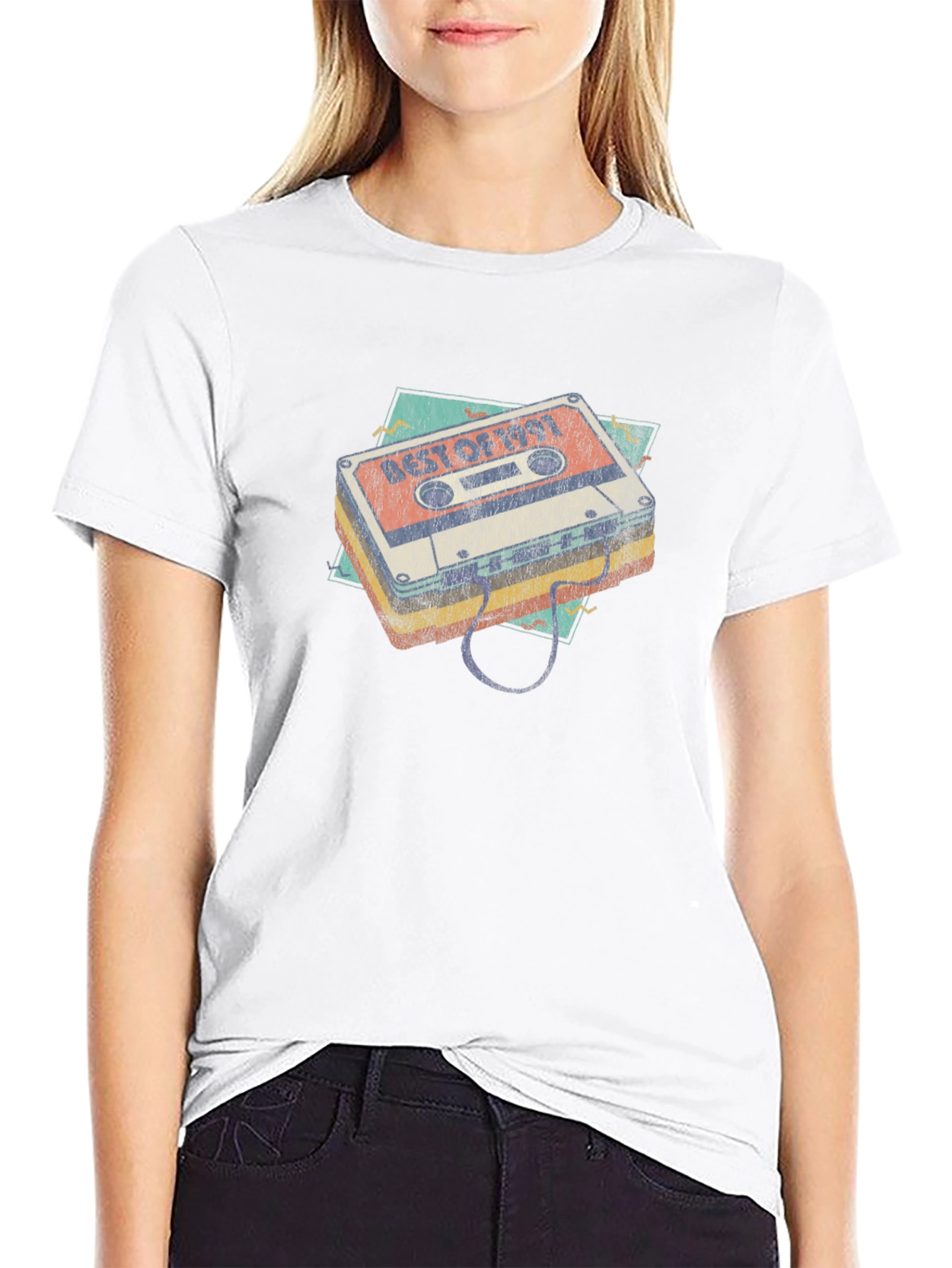 Retro Cassette Tape Best of 1991 Graphic Tee