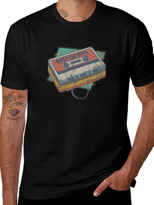 Retro Cassette Tape Best of 1991 Graphic Tee