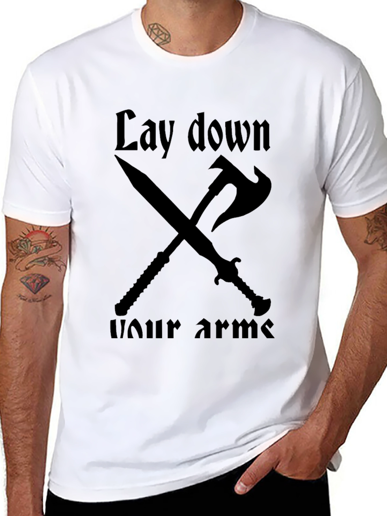 Lay Down Your Arms Graphic Tee