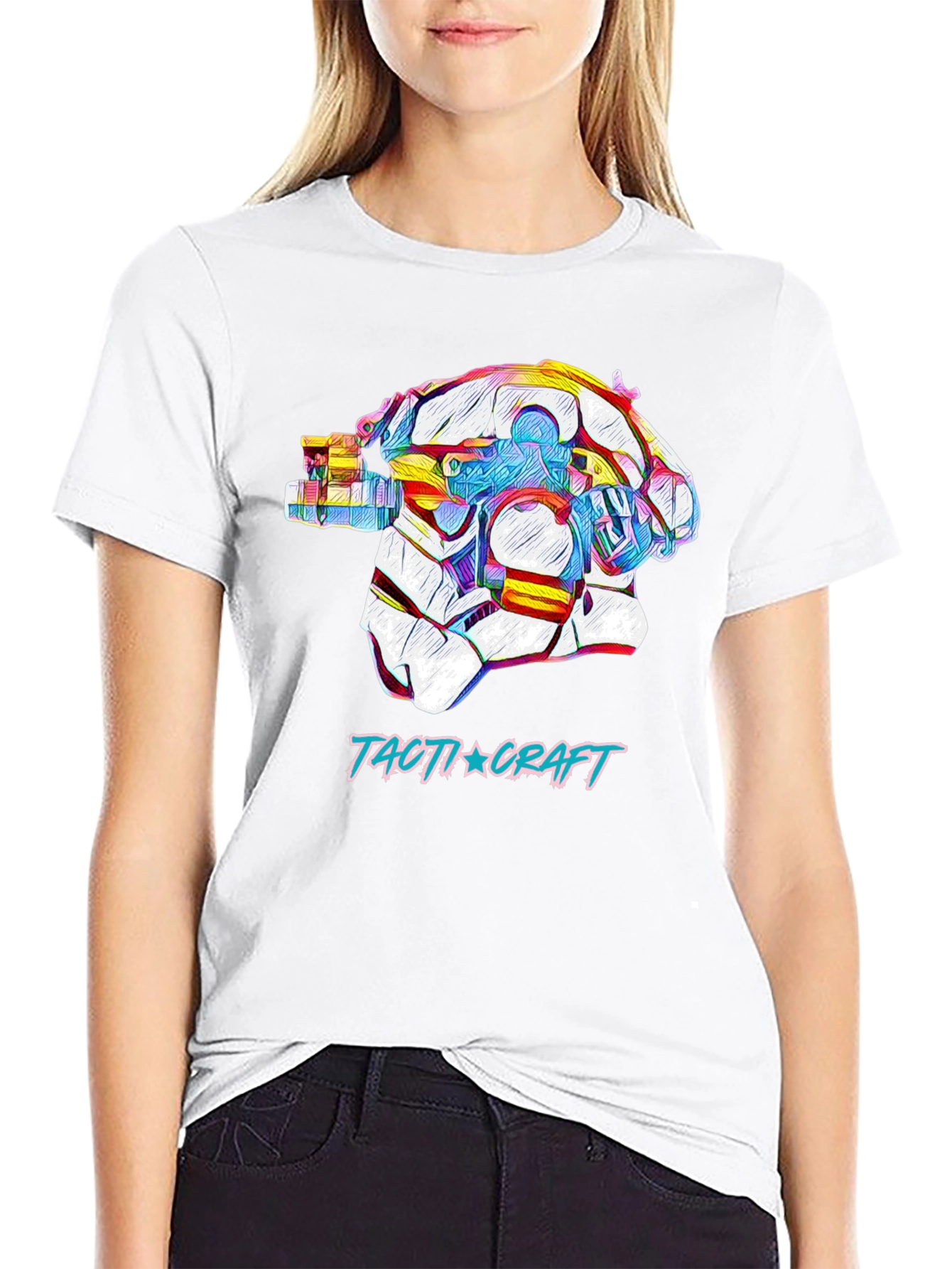 Tactical Craft T-Shirt: Unique Graphic Tee for Gamers