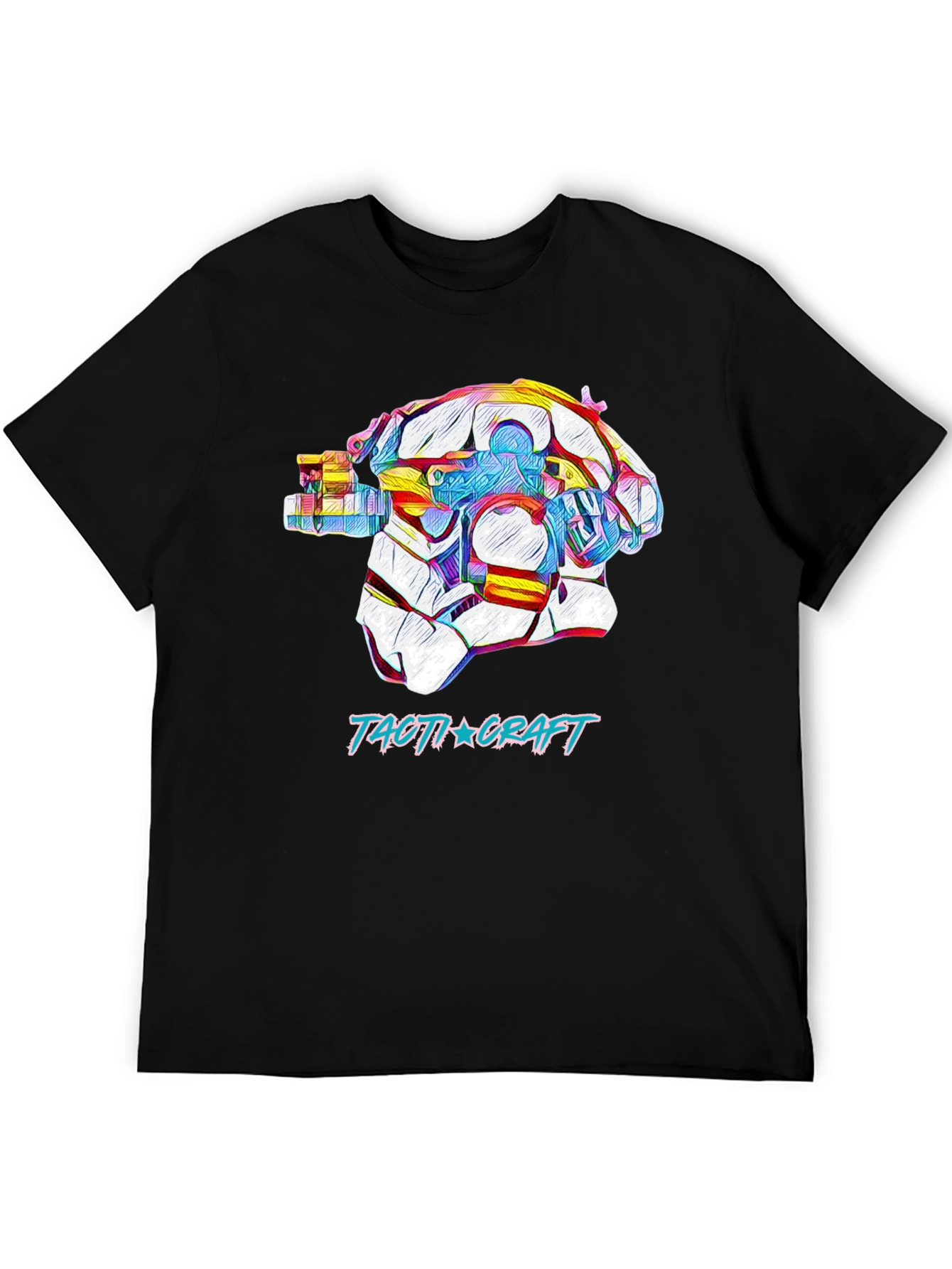 Tactical Craft T-Shirt: Unique Graphic Tee for Gamers