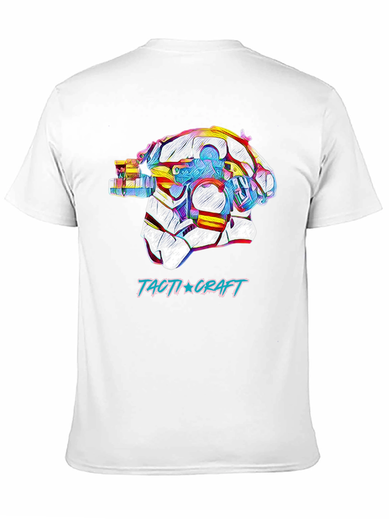 Tactical Craft T-Shirt: Unique Graphic Tee for Gamers