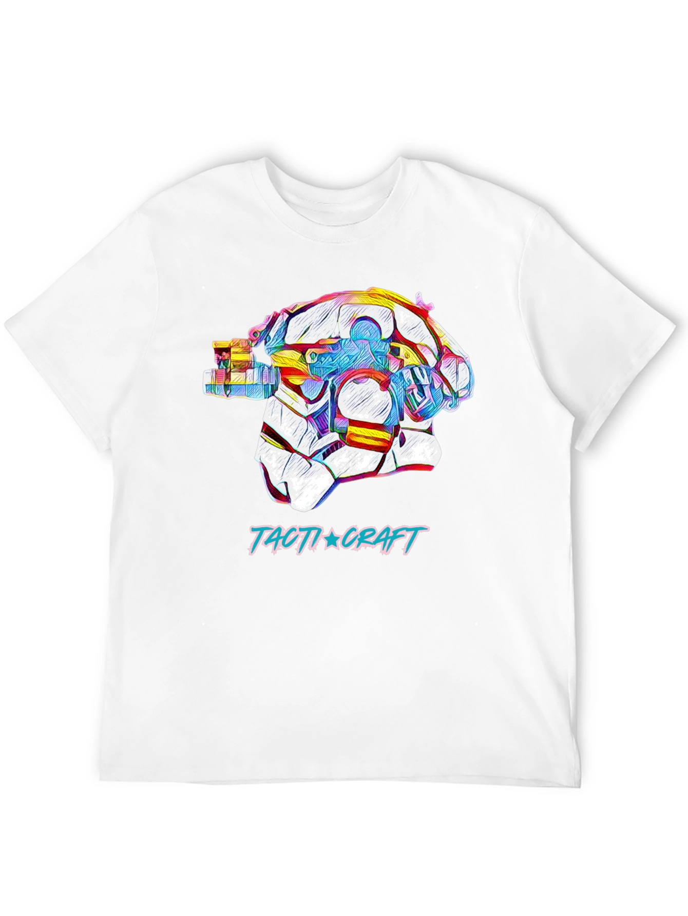 Tactical Craft T-Shirt: Unique Graphic Tee for Gamers