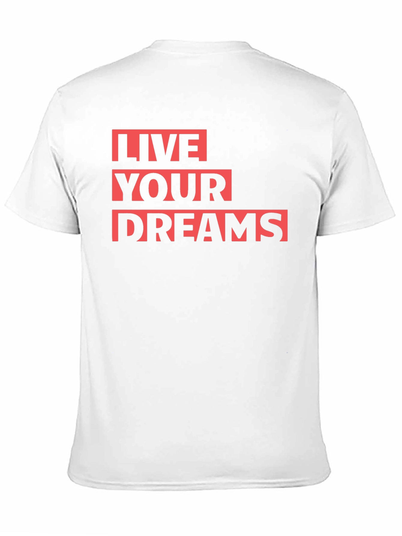 Live Your Dreams Graphic T-Shirt - Black