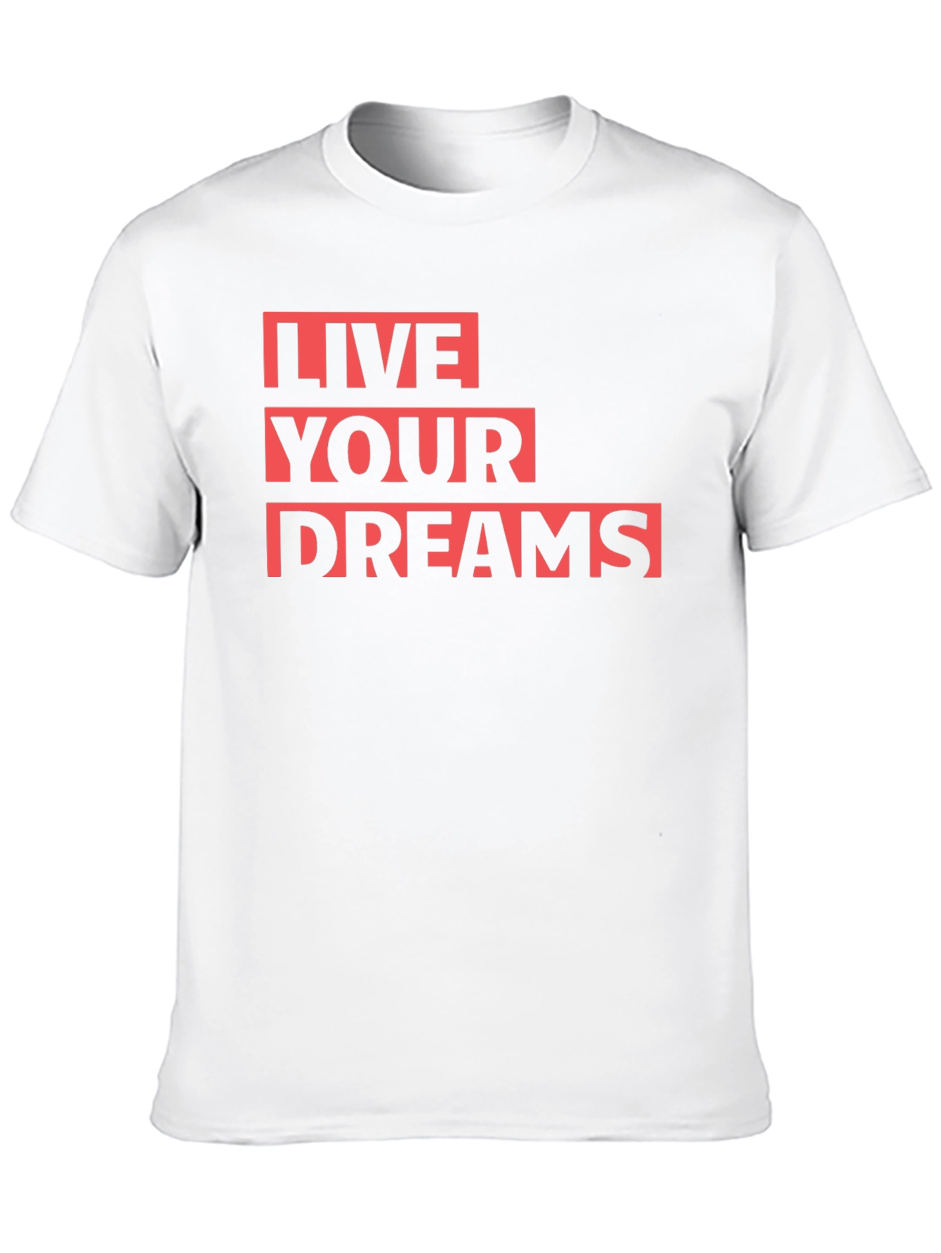 Live Your Dreams Graphic T-Shirt - Black