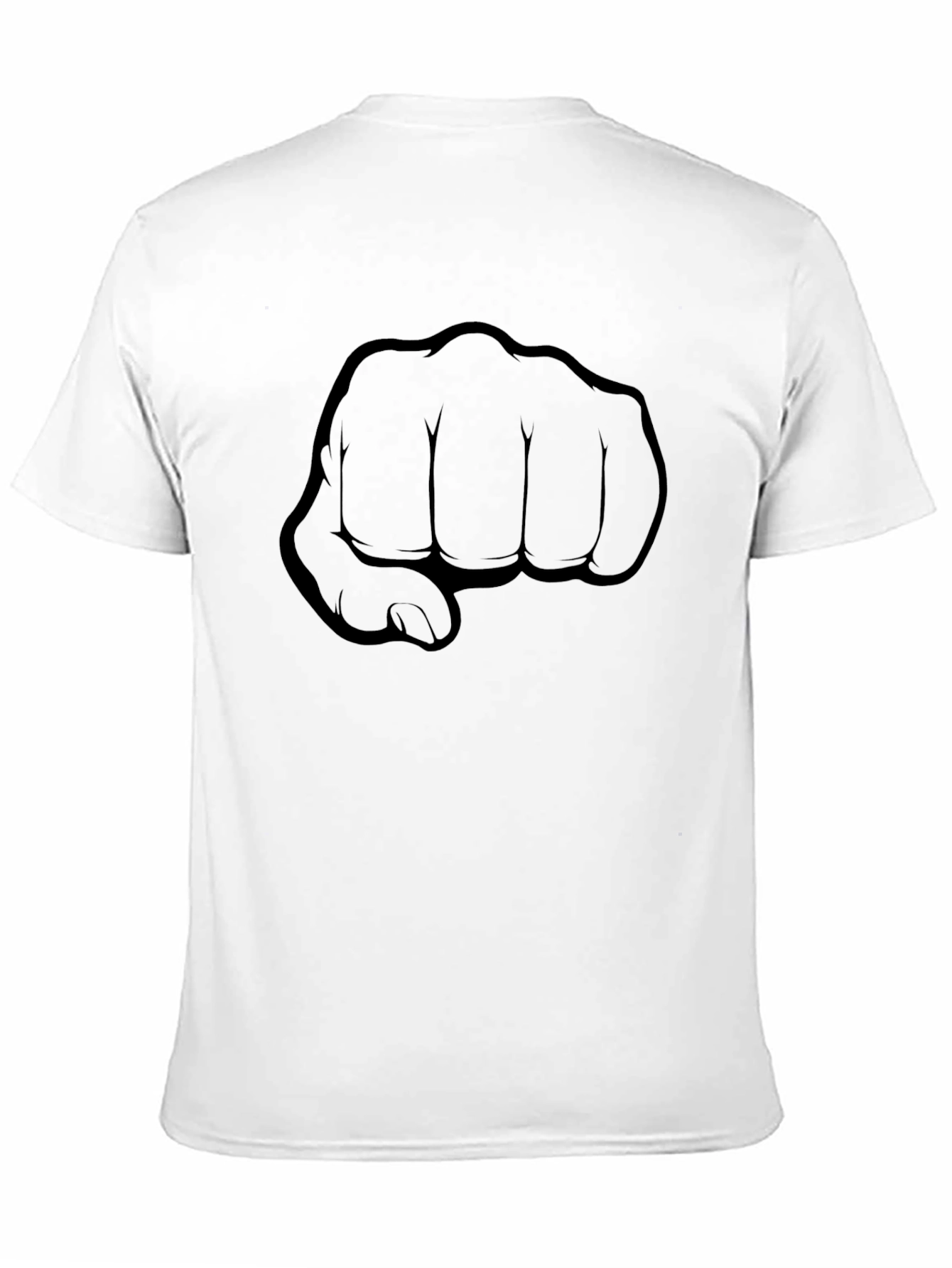 Bold Fist Graphic Black T-Shirt