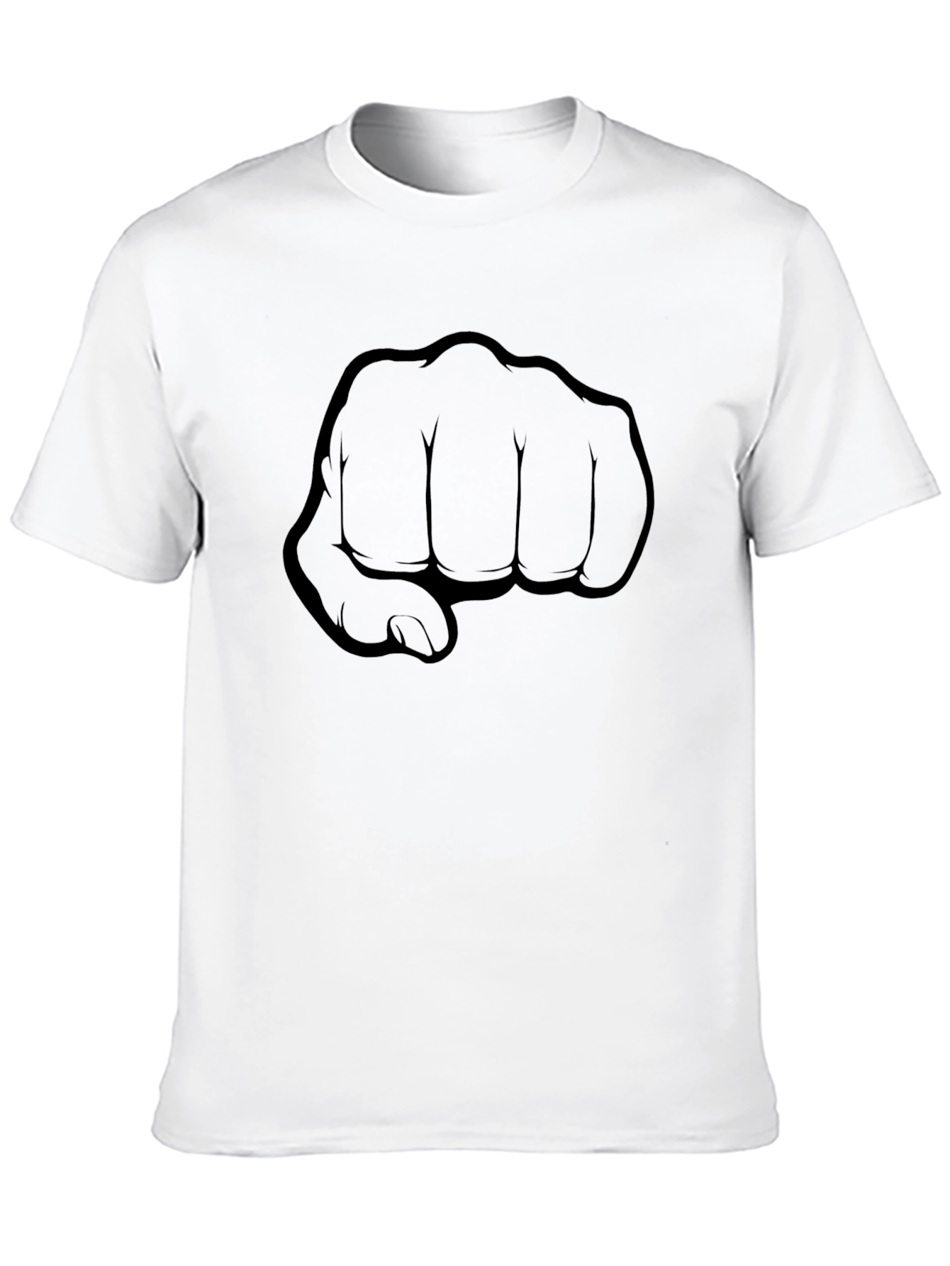 Bold Fist Graphic Black T-Shirt