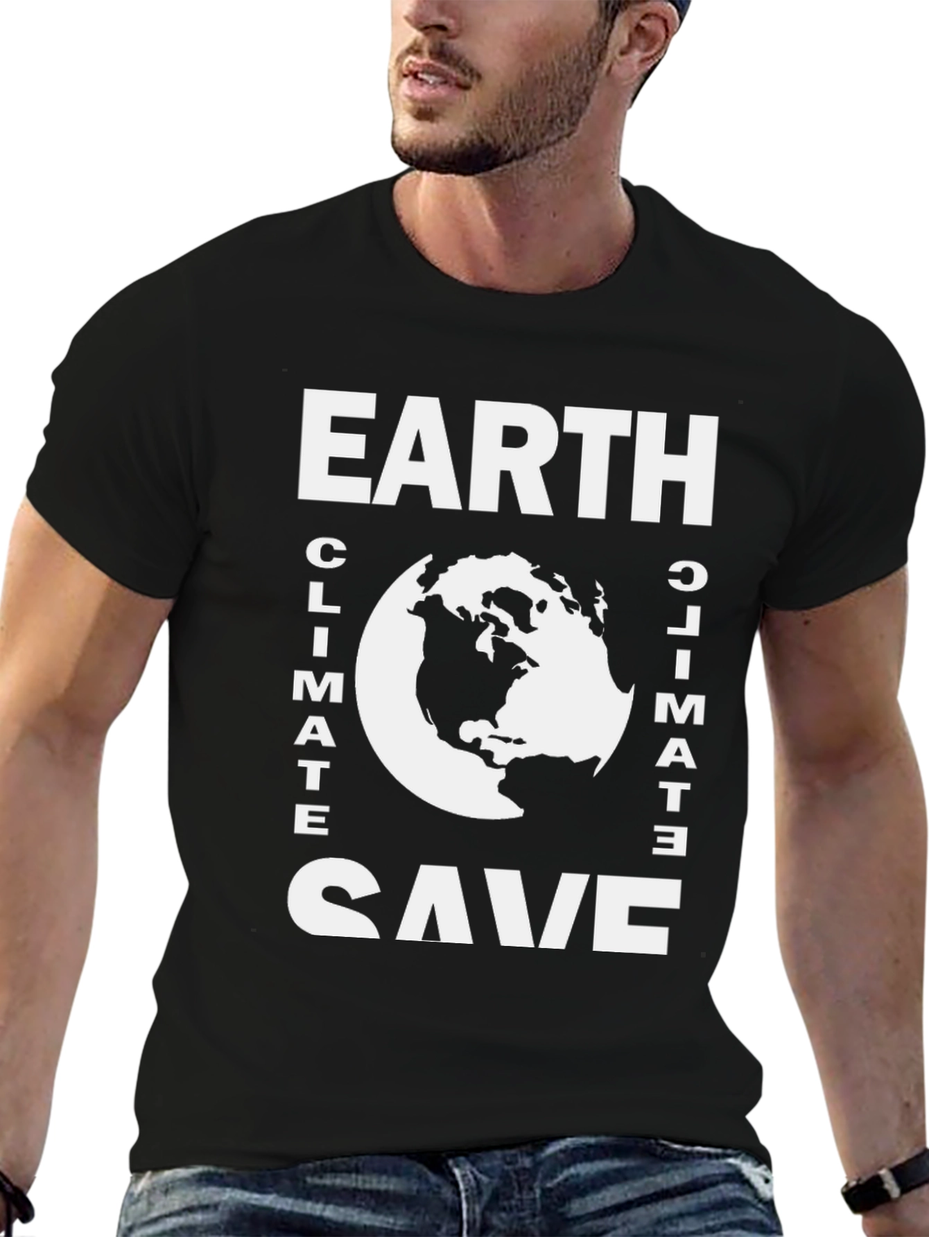 Save Earth Climate T-Shirt - Environmental Awareness Tee