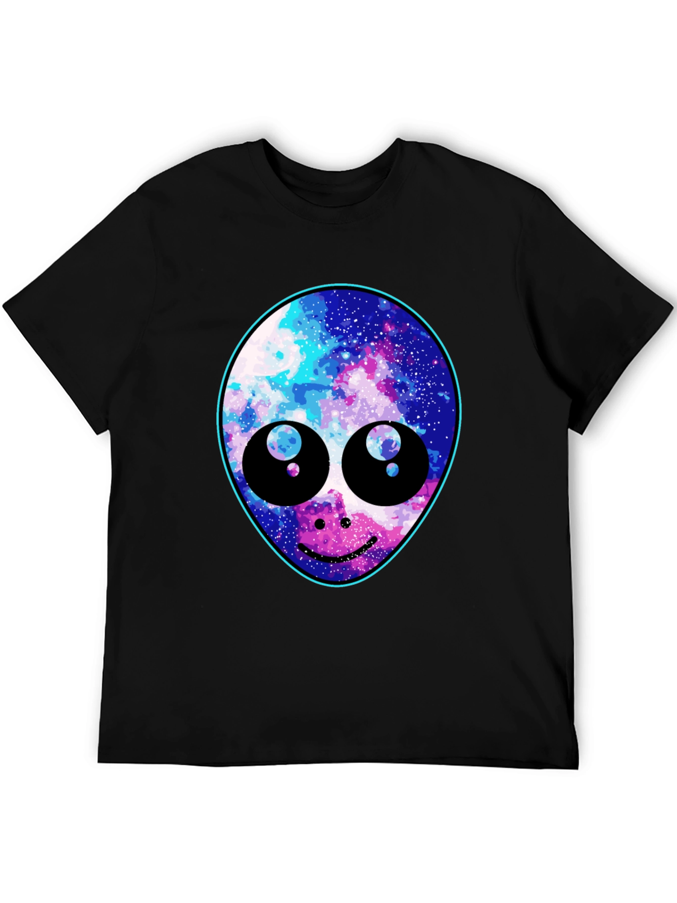 Galaxy Alien Graphic Tee - Unique Trendy Design