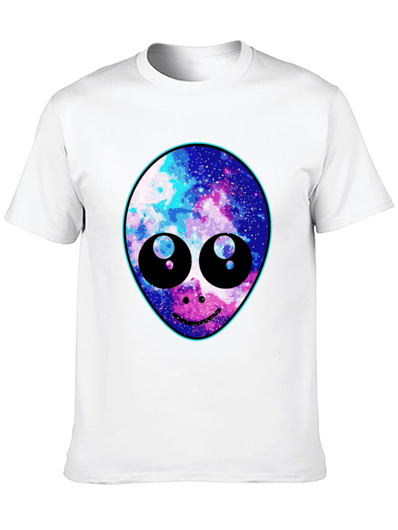 Galaxy Alien Graphic Tee - Unique Trendy Design