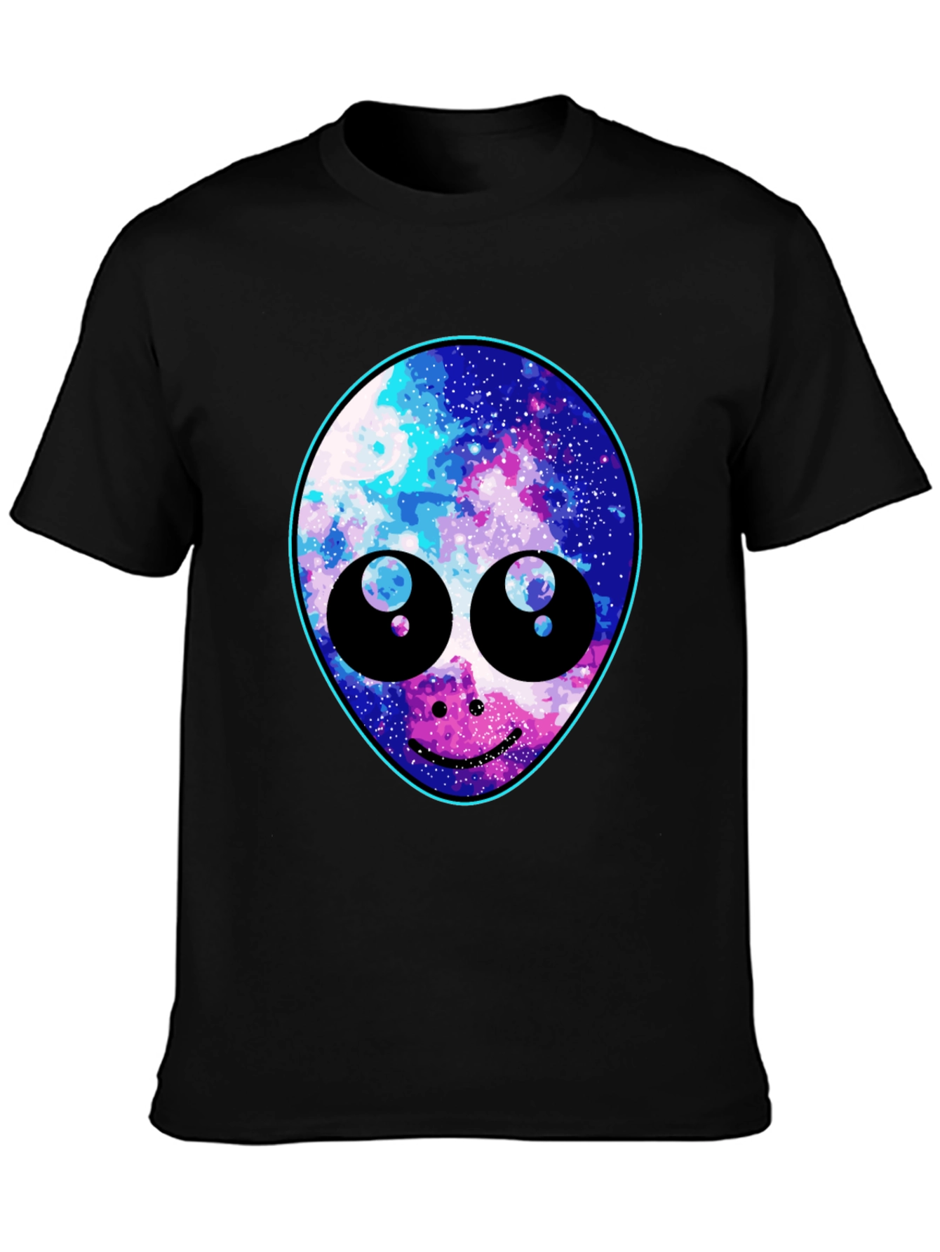 Galaxy Alien Graphic Tee - Unique Trendy Design