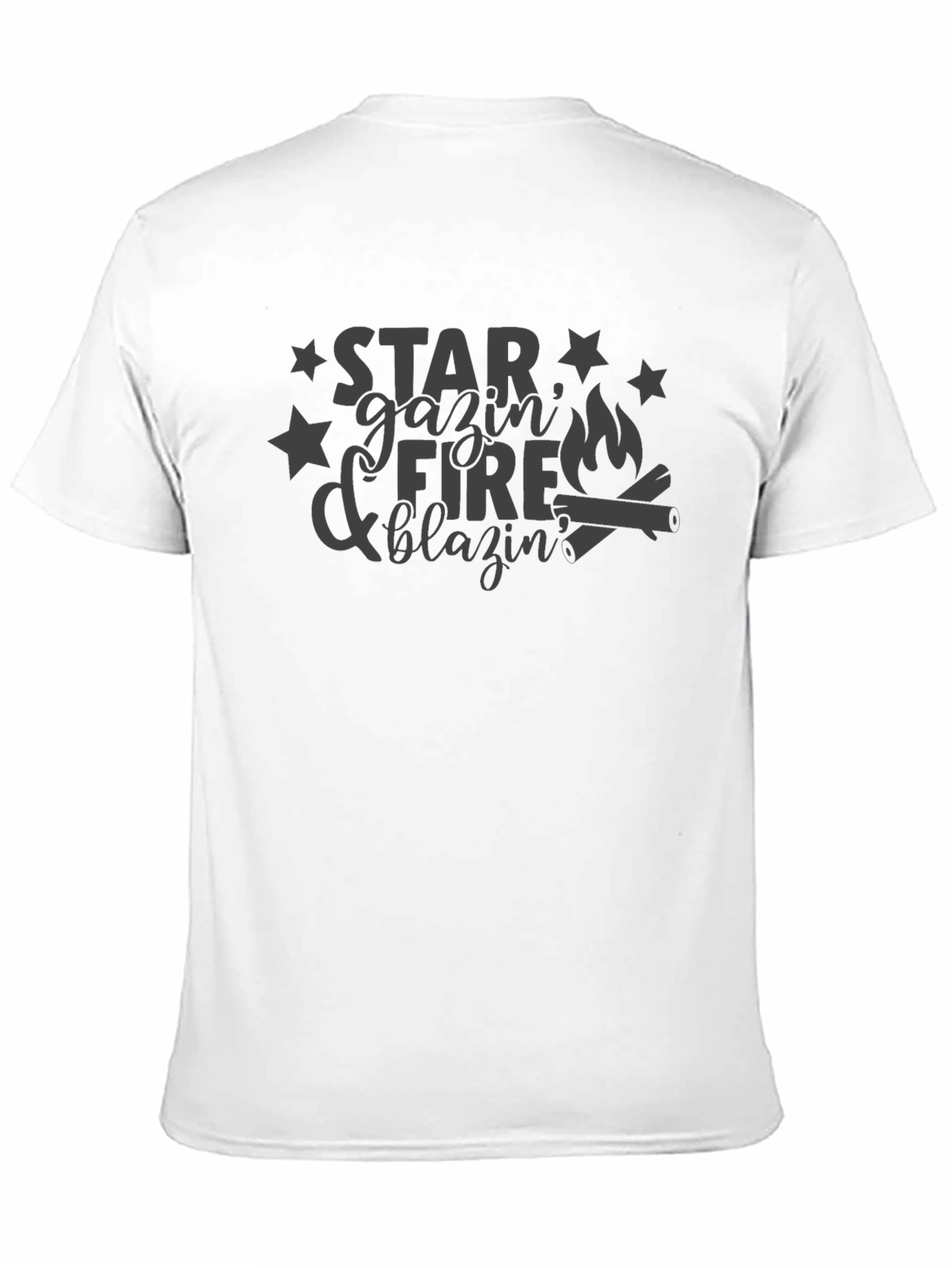 Star Gazin & Fire Blazin Graphic T-Shirt