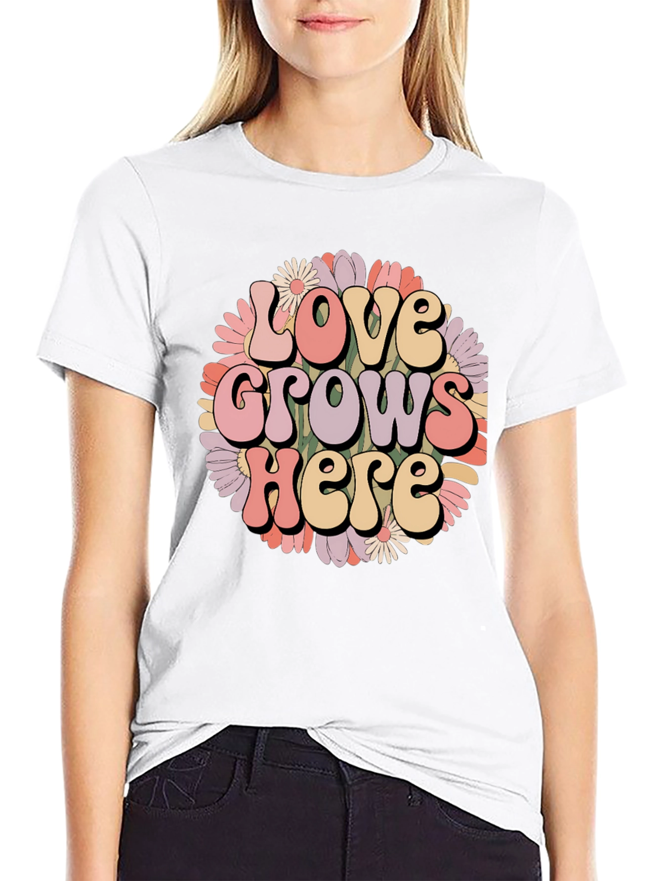 Love Grows Here Graphic Tee