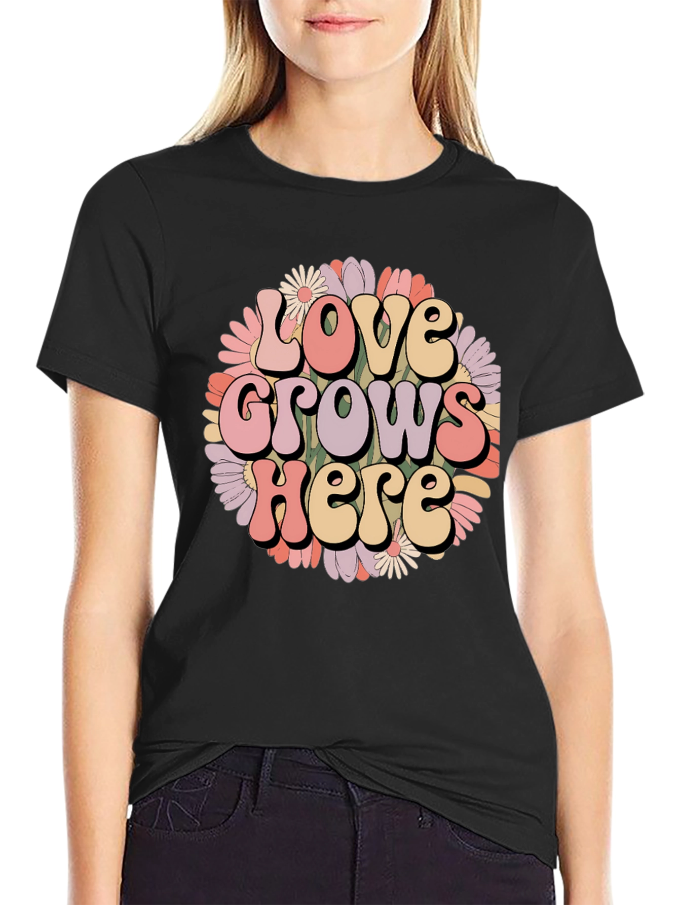 Love Grows Here Graphic Tee